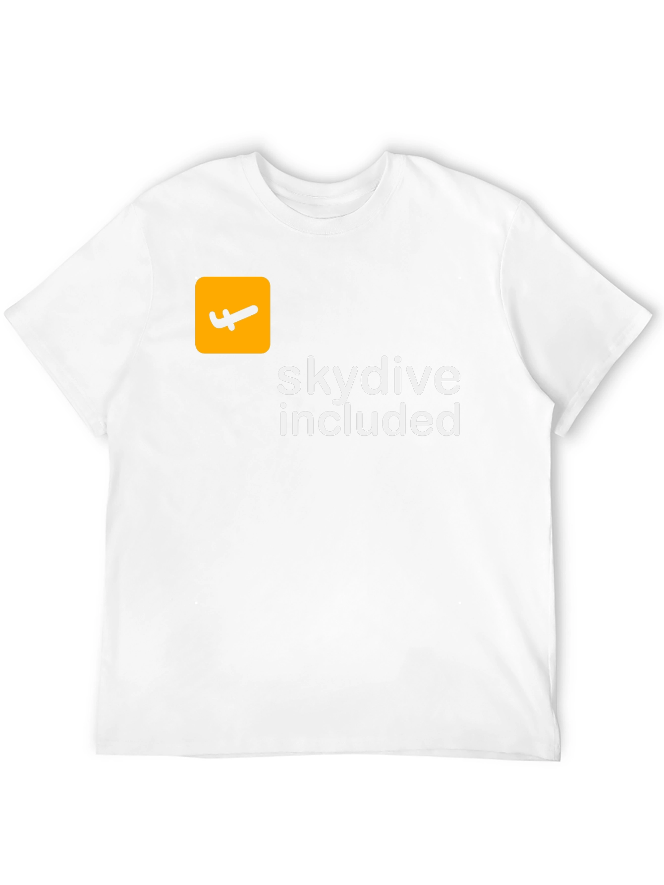Skydiving Included Black T-Shirt