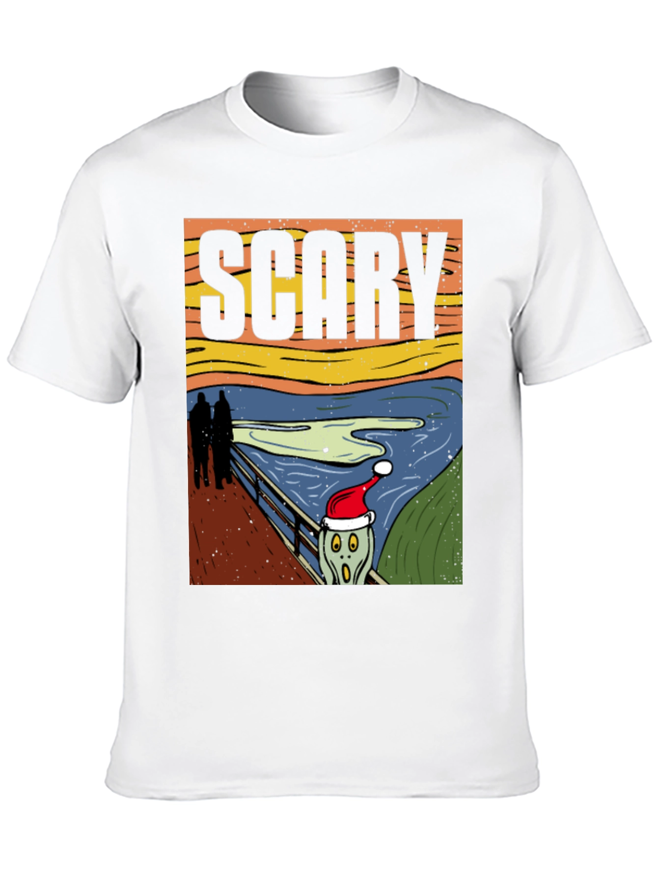Scary Christmas Scream T-Shirt