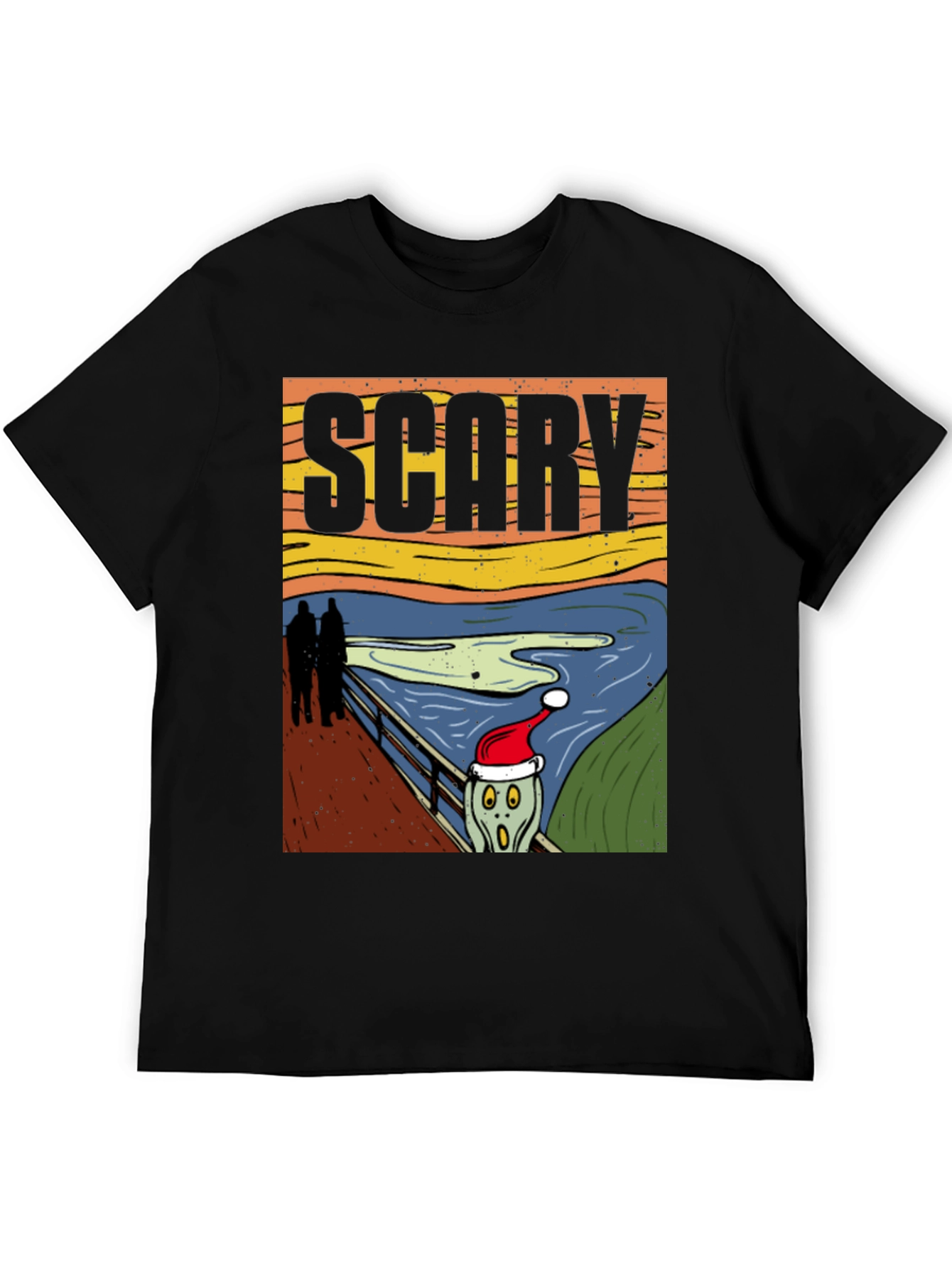Scary Christmas Scream T-Shirt
