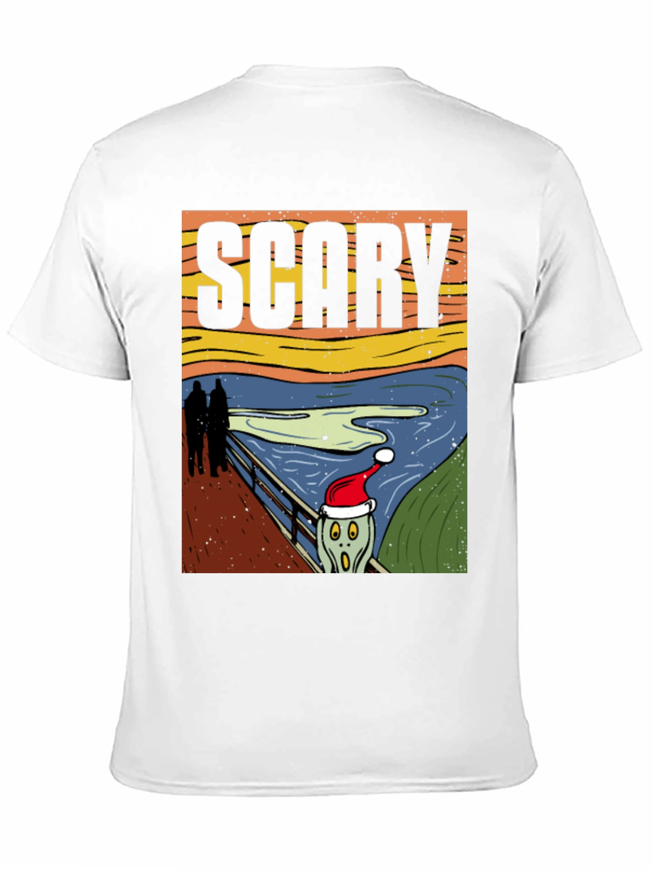 Scary Christmas Scream T-Shirt