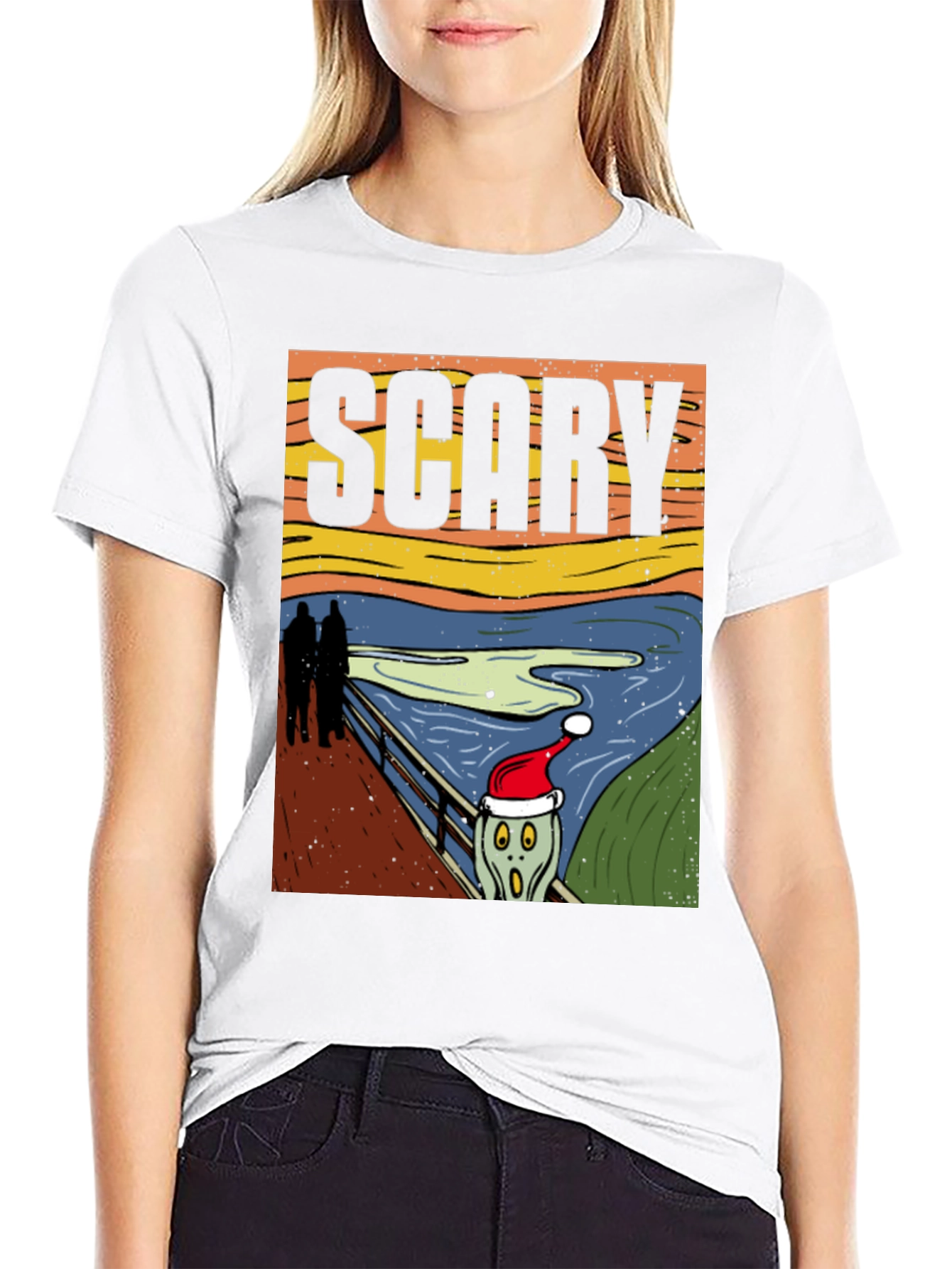 Scary Christmas Scream T-Shirt