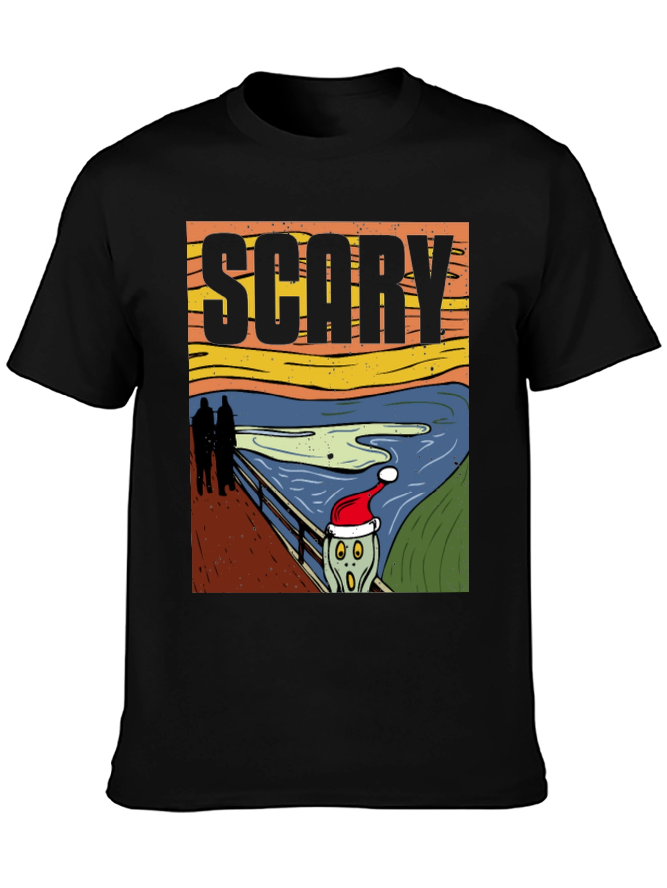 Scary Christmas Scream T-Shirt