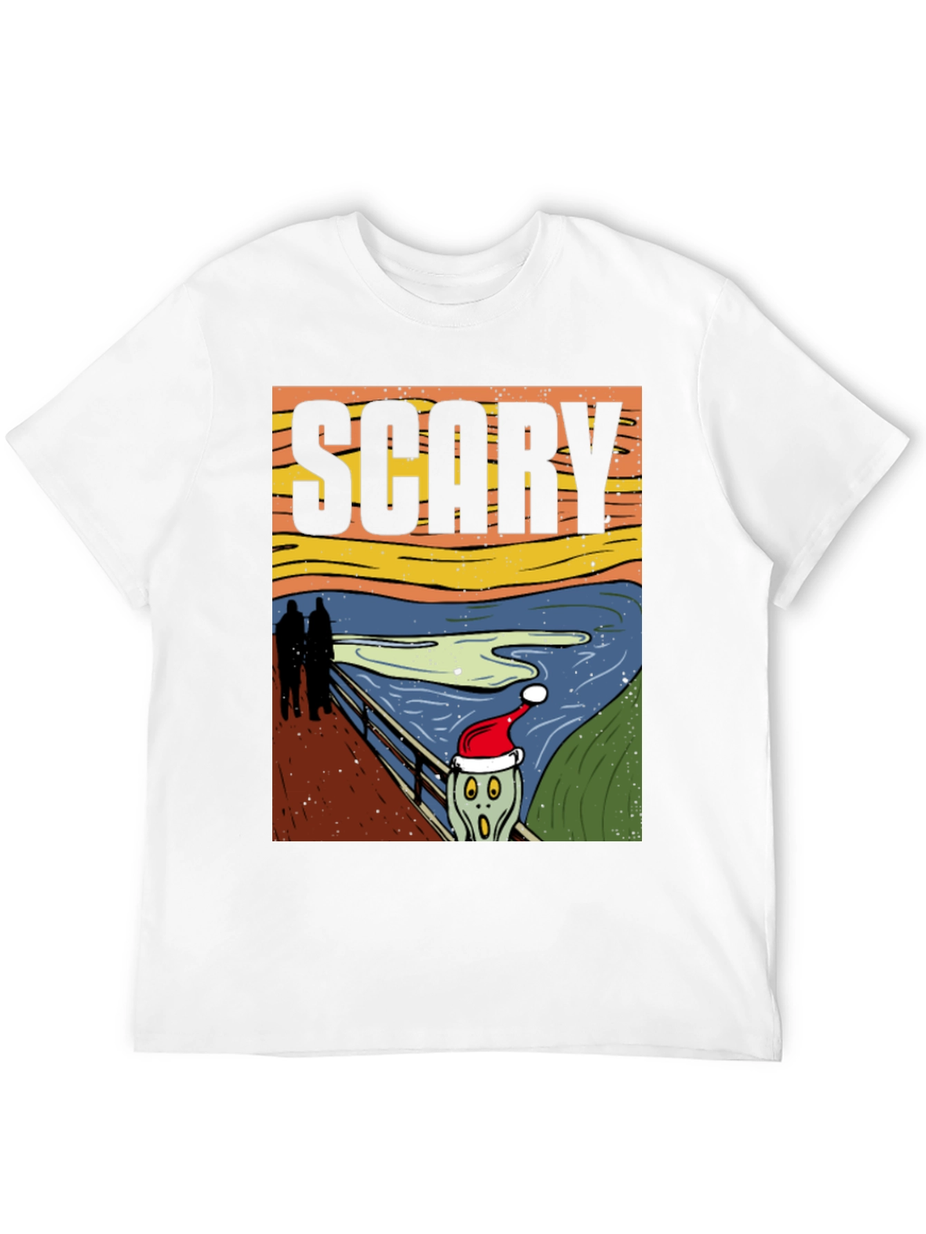 Scary Christmas Scream T-Shirt