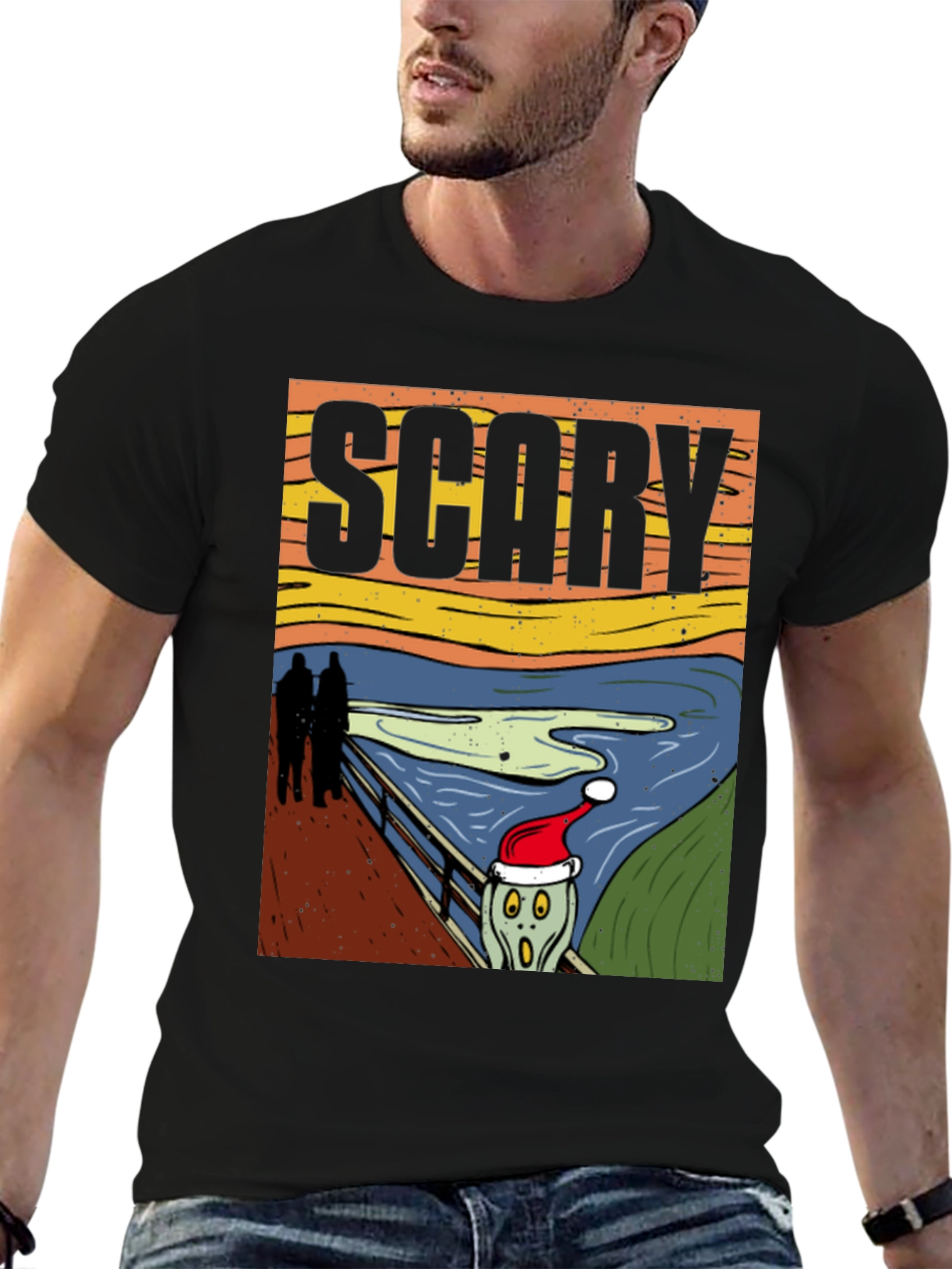 Scary Christmas Scream T-Shirt