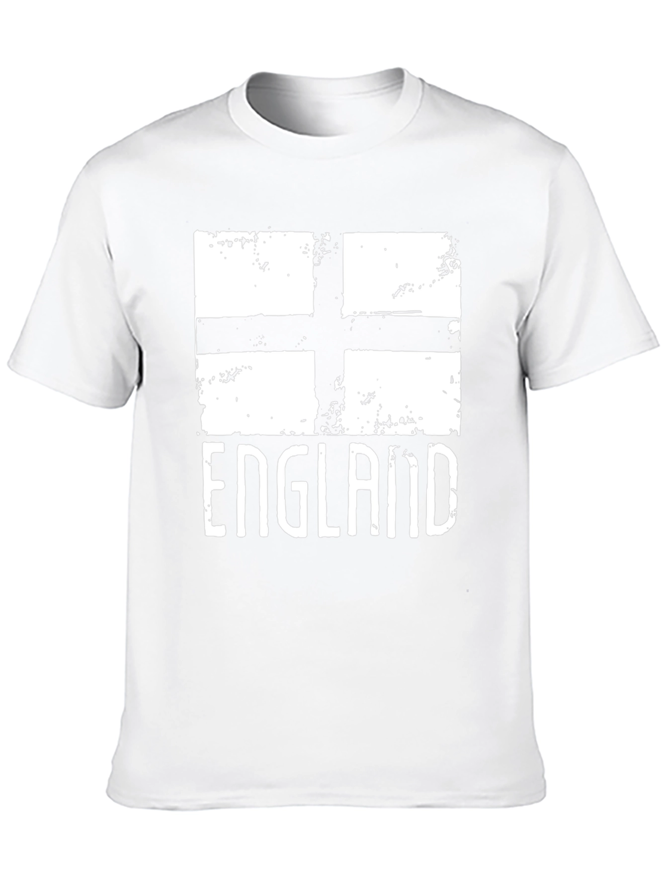 England Flag Graphic T-Shirt - Black