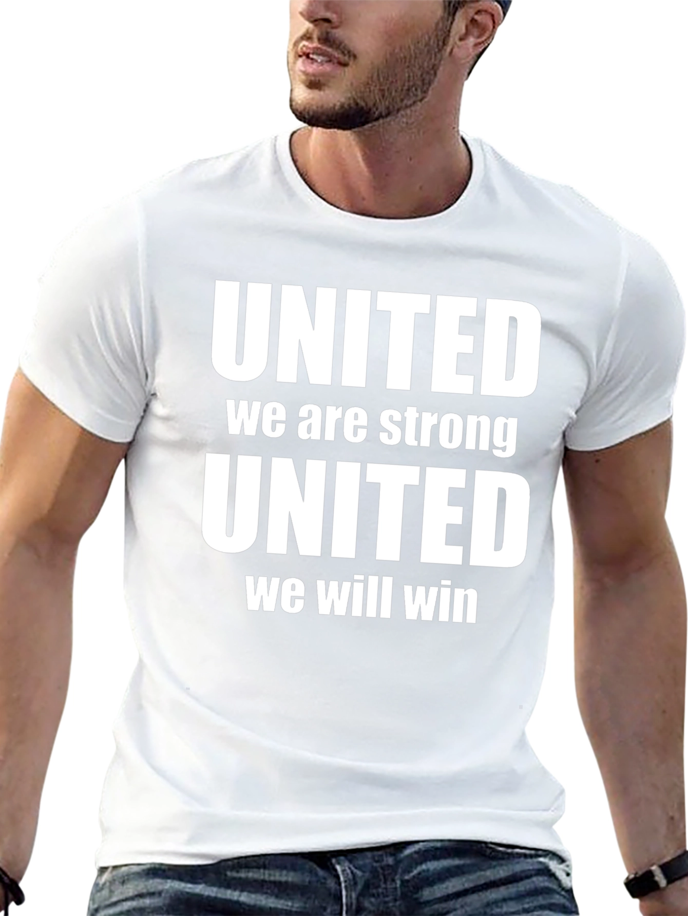 United We Are Strong Graphic T-Shirt