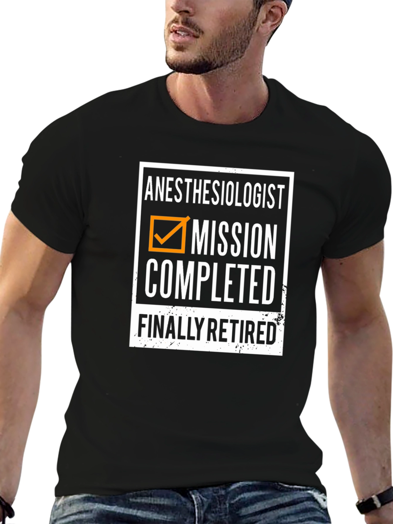 Anesthesiologist Mission Completed Retired T-Shirt
