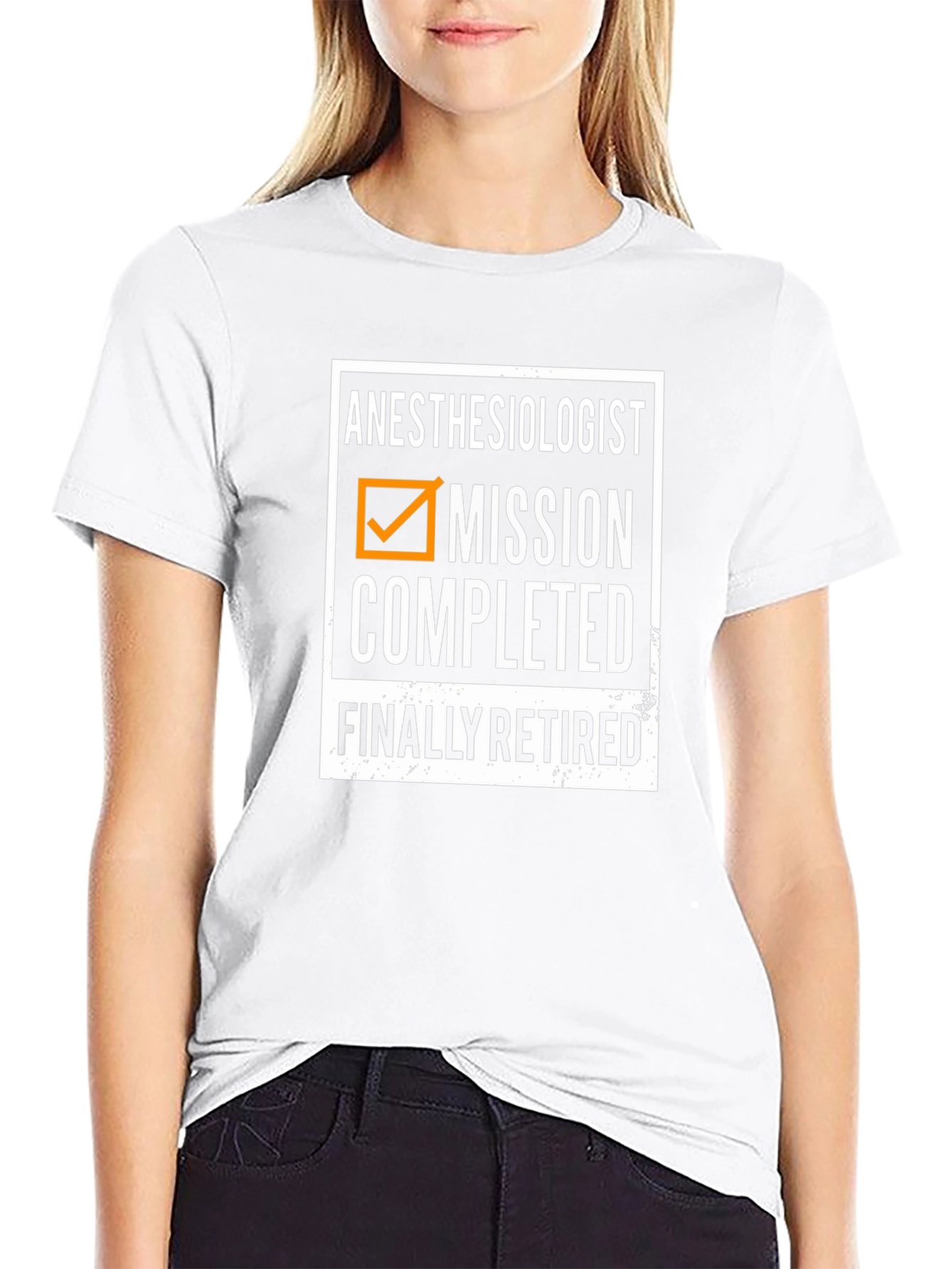 Anesthesiologist Mission Completed Retired T-Shirt