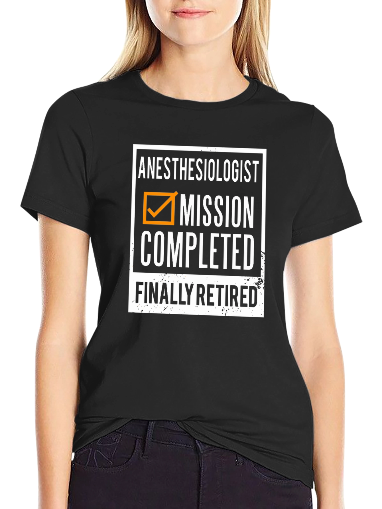 Anesthesiologist Mission Completed Retired T-Shirt