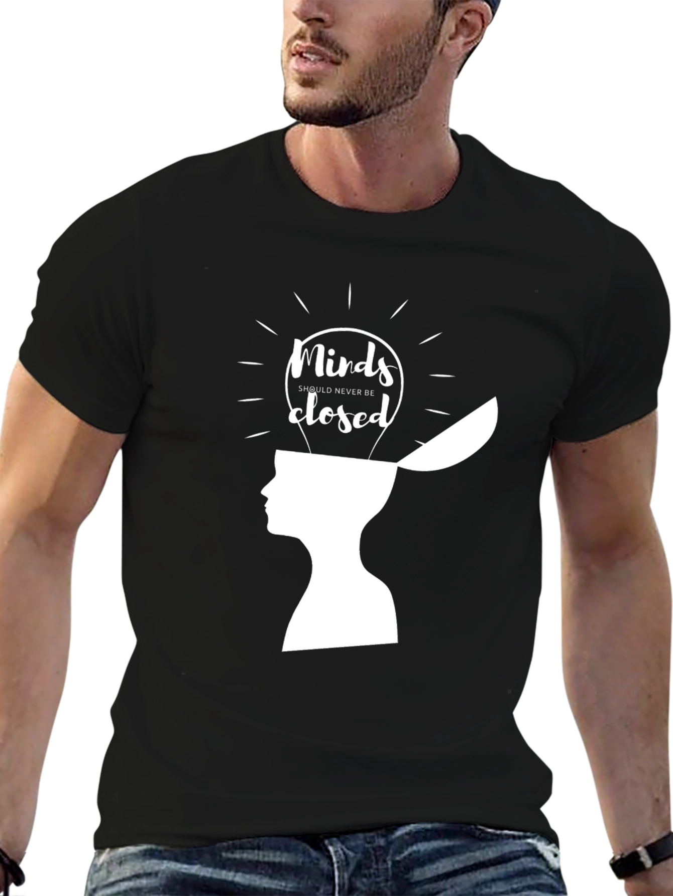 Open Minds Graphic Tee - Never Be Closed