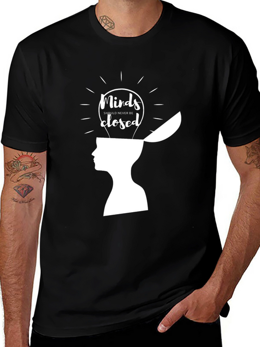 Open Minds Graphic Tee - Never Be Closed