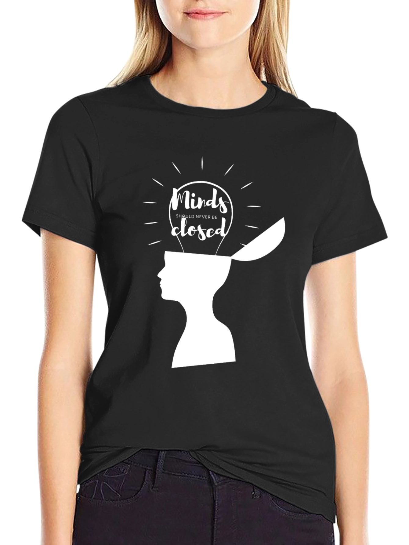 Open Minds Graphic Tee - Never Be Closed