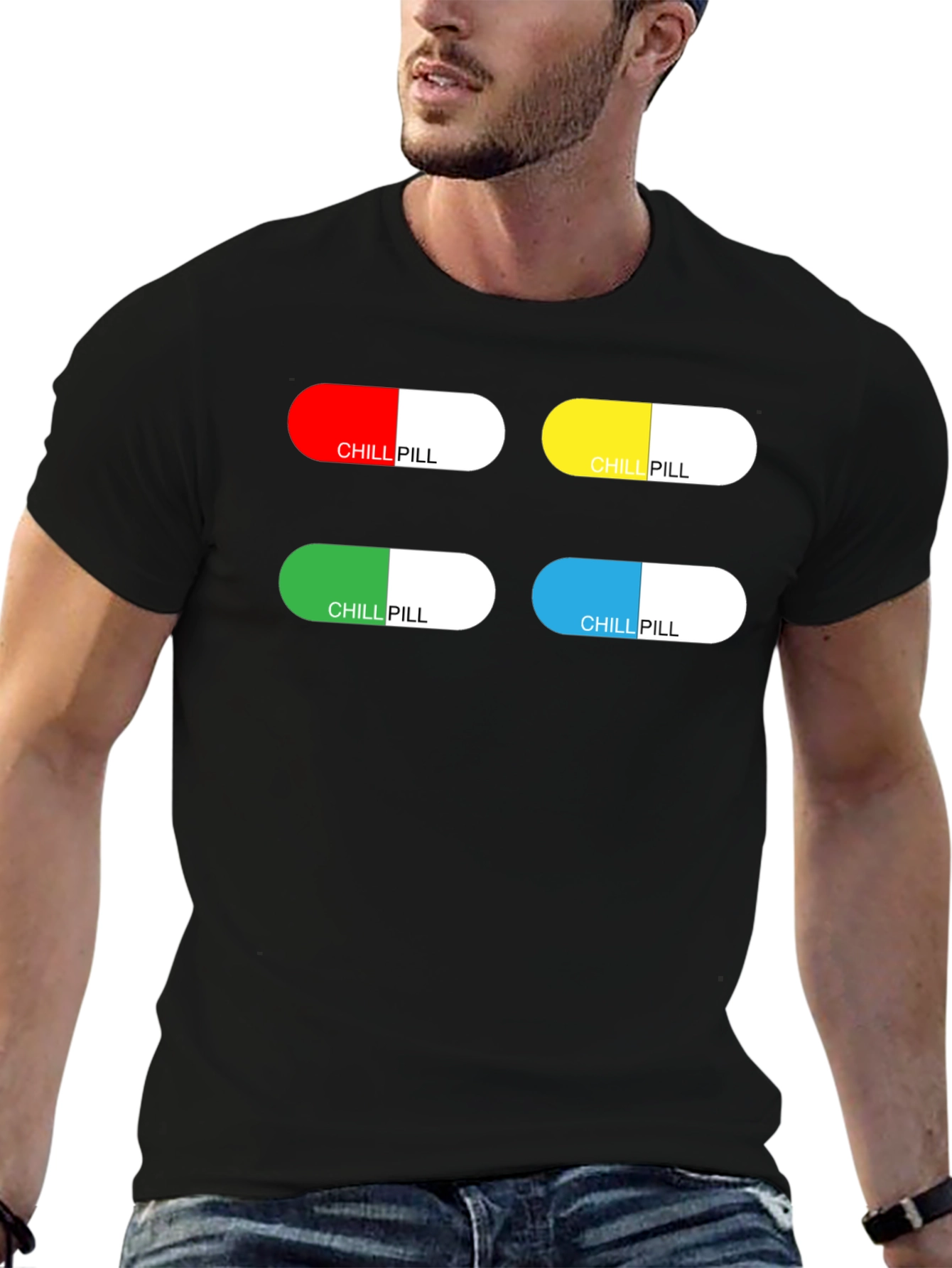 Chill Pill T-Shirt - Fun Graphic Tee
