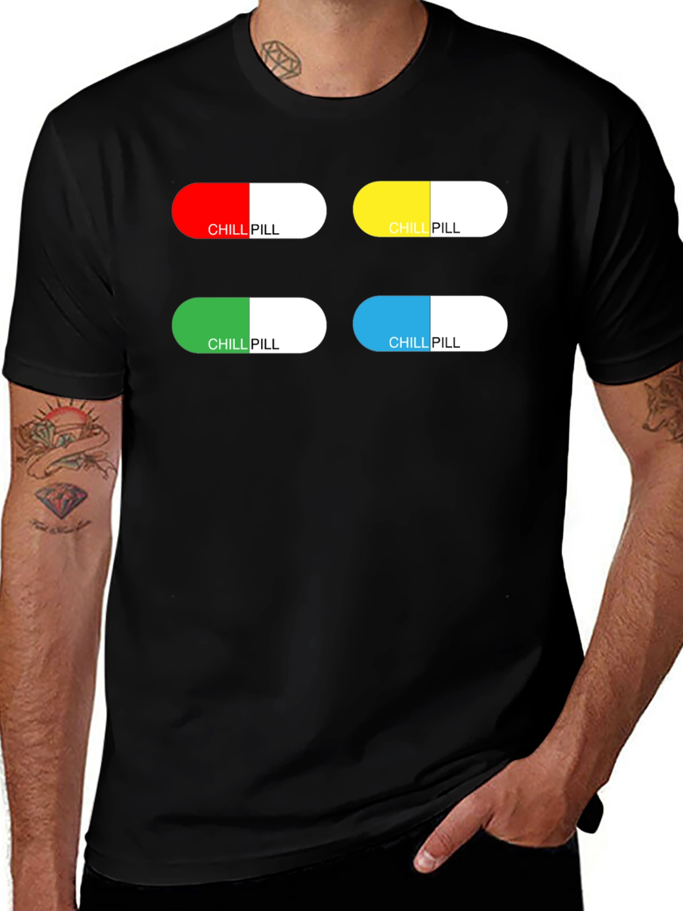 Chill Pill T-Shirt - Fun Graphic Tee