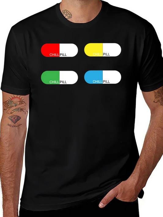 Chill Pill T-Shirt - Fun Graphic Tee