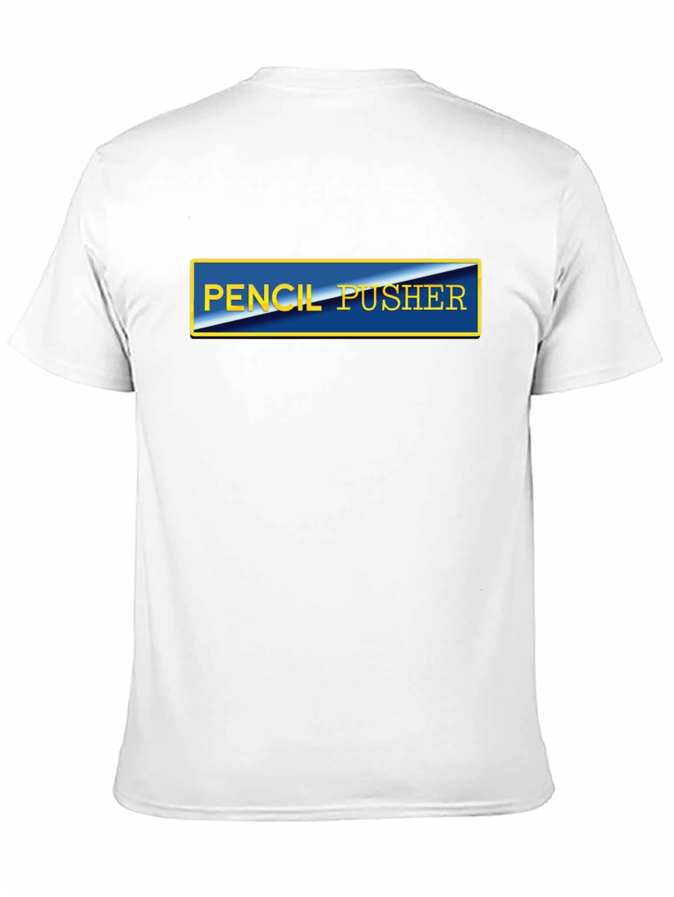 Pencil Pusher Graphic Tee - Black Casual T-Shirt