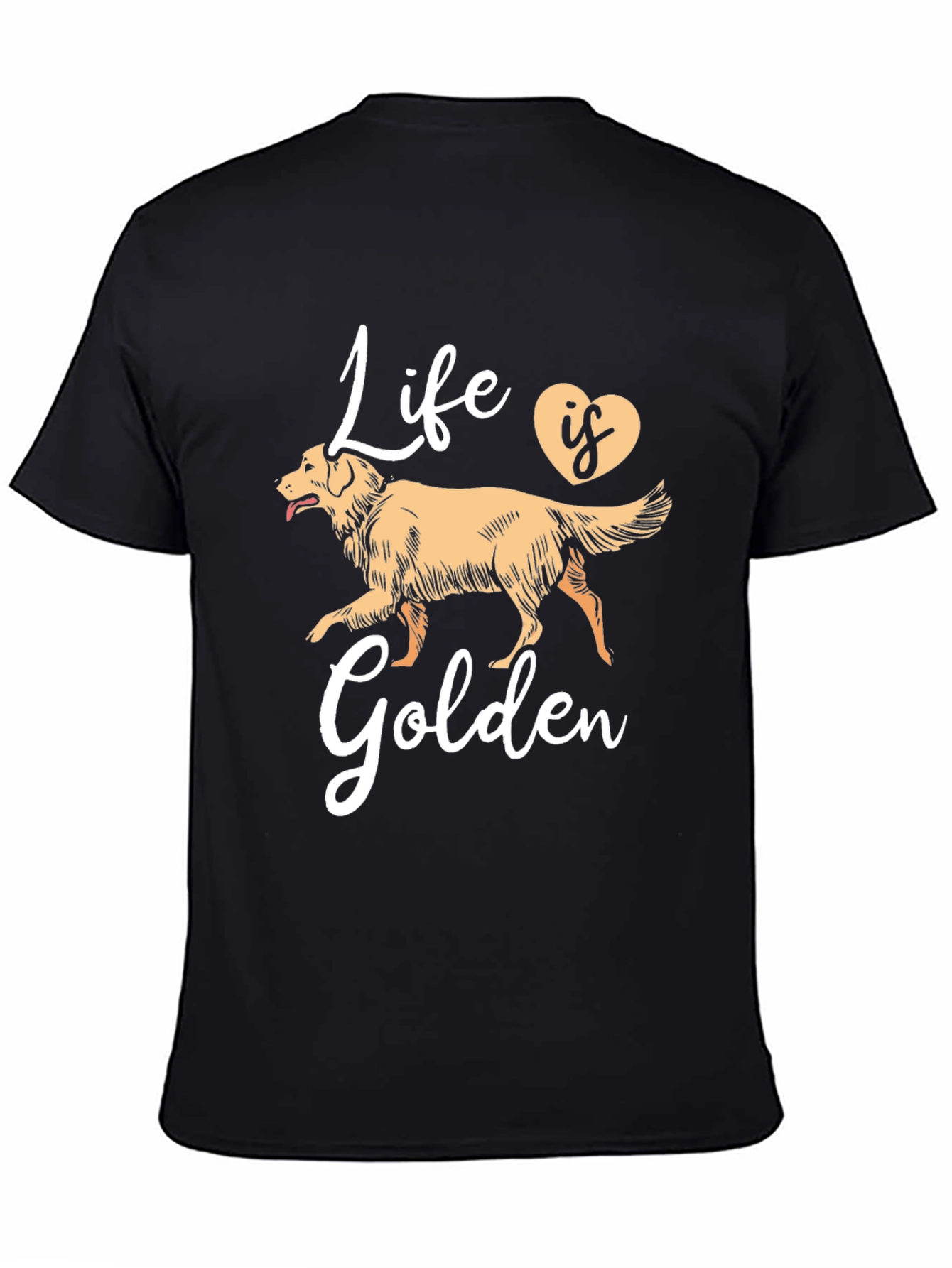 Life is Golden T-Shirt - Dog Lover Tee