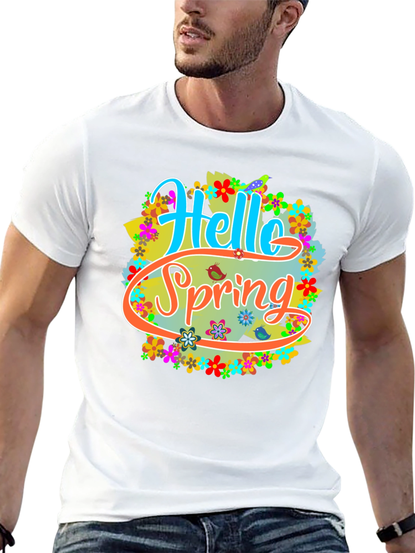 Hello Spring Graphic Tee