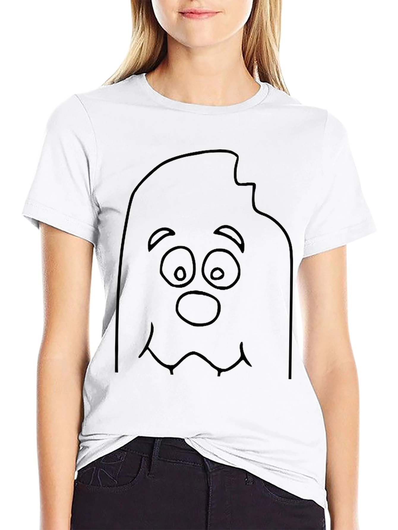 Cookie Monster Bite T-Shirt - Funny Cartoon Tee