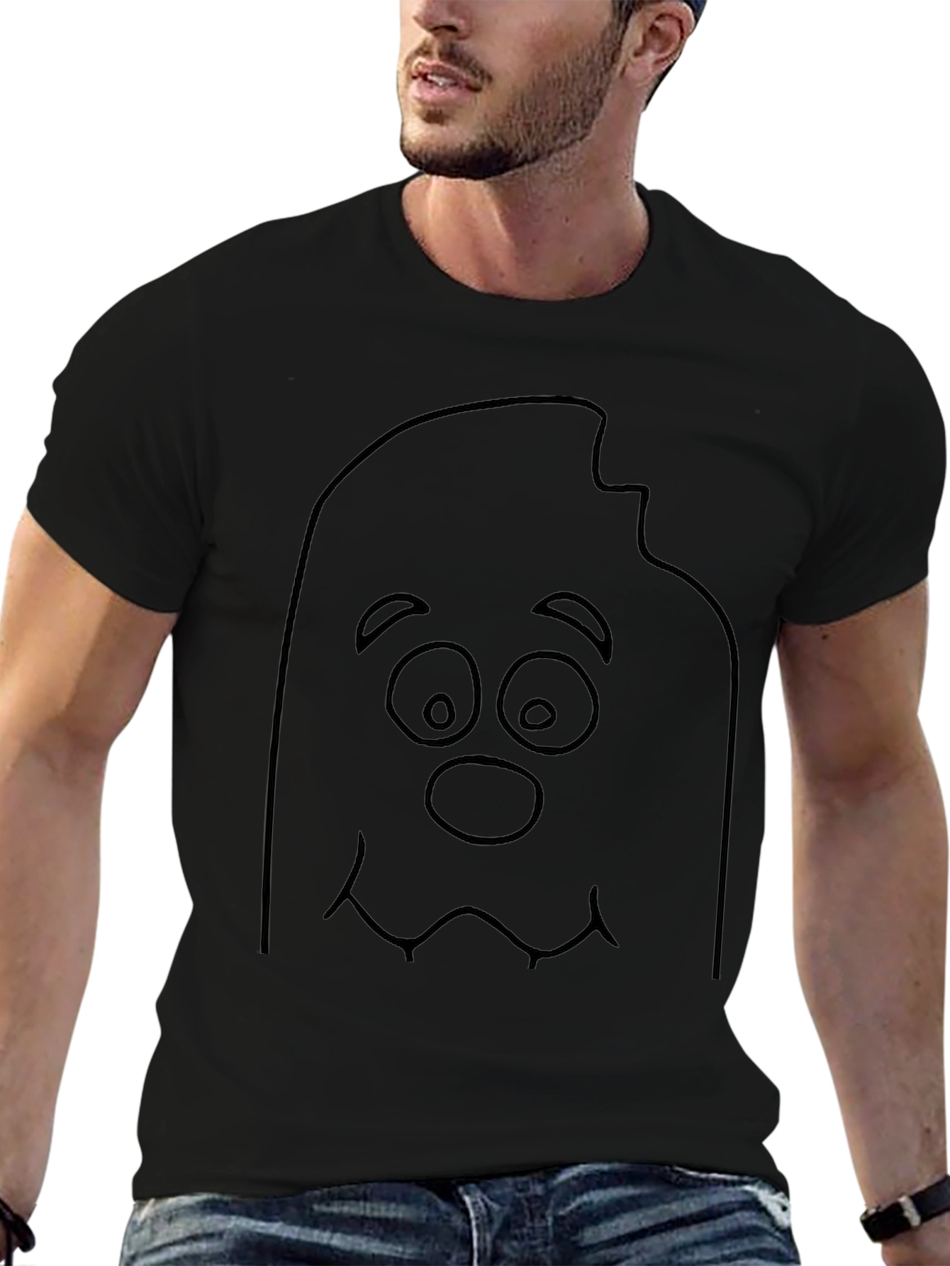 Cookie Monster Bite T-Shirt - Funny Cartoon Tee
