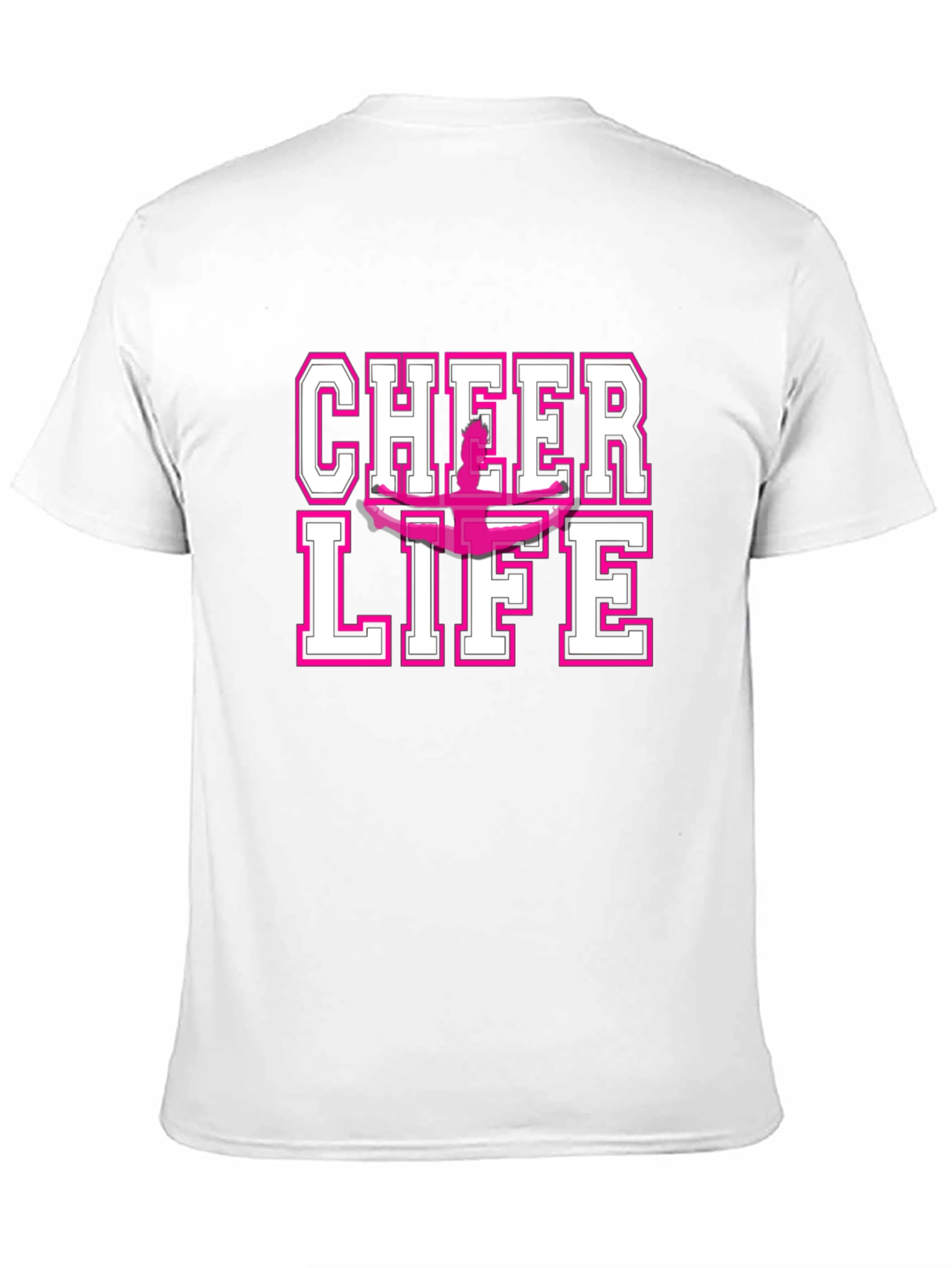 Cheer Life Graphic Tee - Black