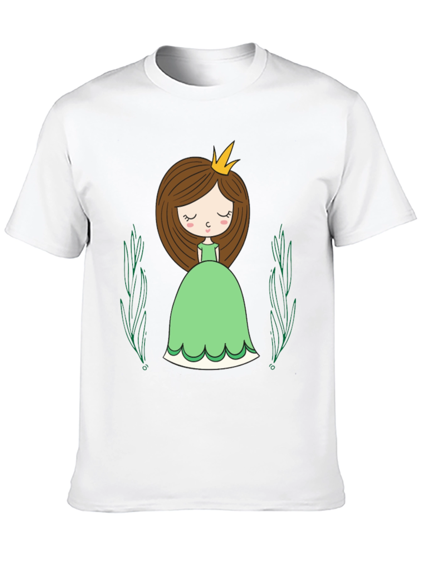 Princess Graphic Tee - Cute Cartoon Style