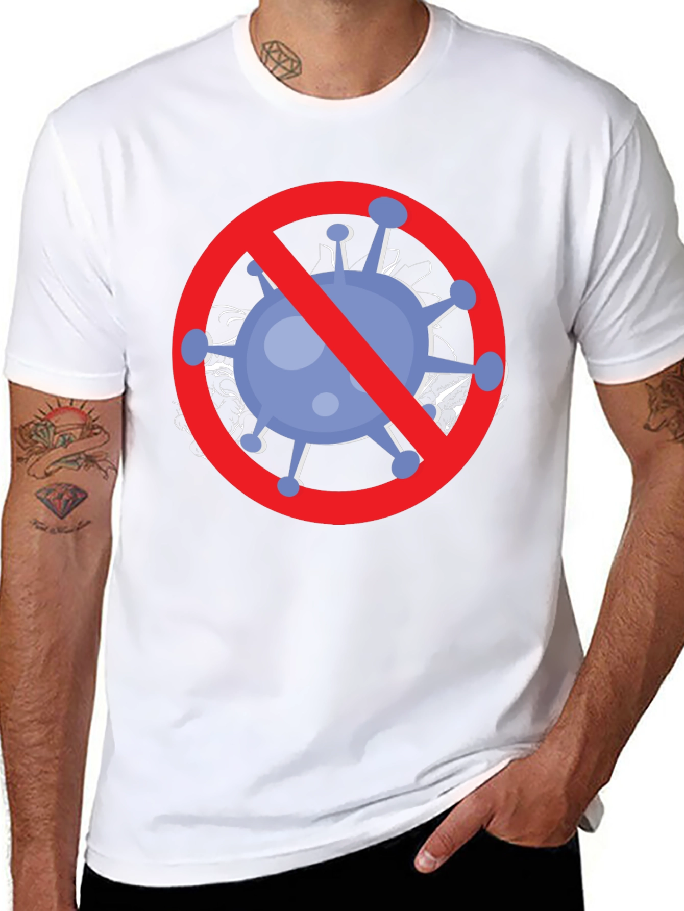 Anti-Virus Graphic Tee - Stay Protected & Stylish!