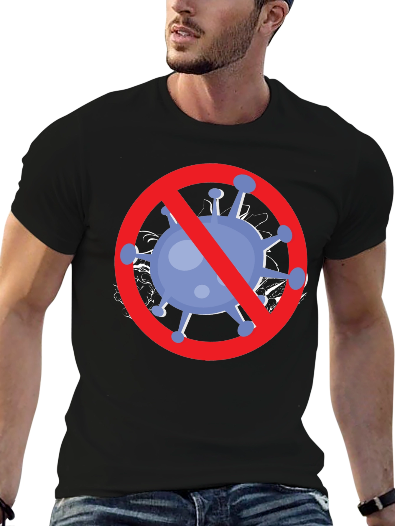 Anti-Virus Graphic Tee - Stay Protected & Stylish!