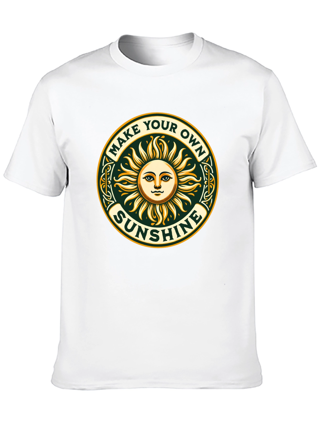Make Your Own Sunshine Graphic Tee - Black
