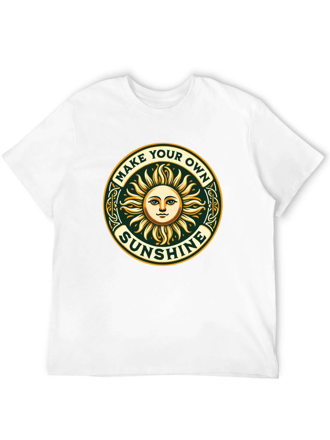 Make Your Own Sunshine Graphic Tee - Black