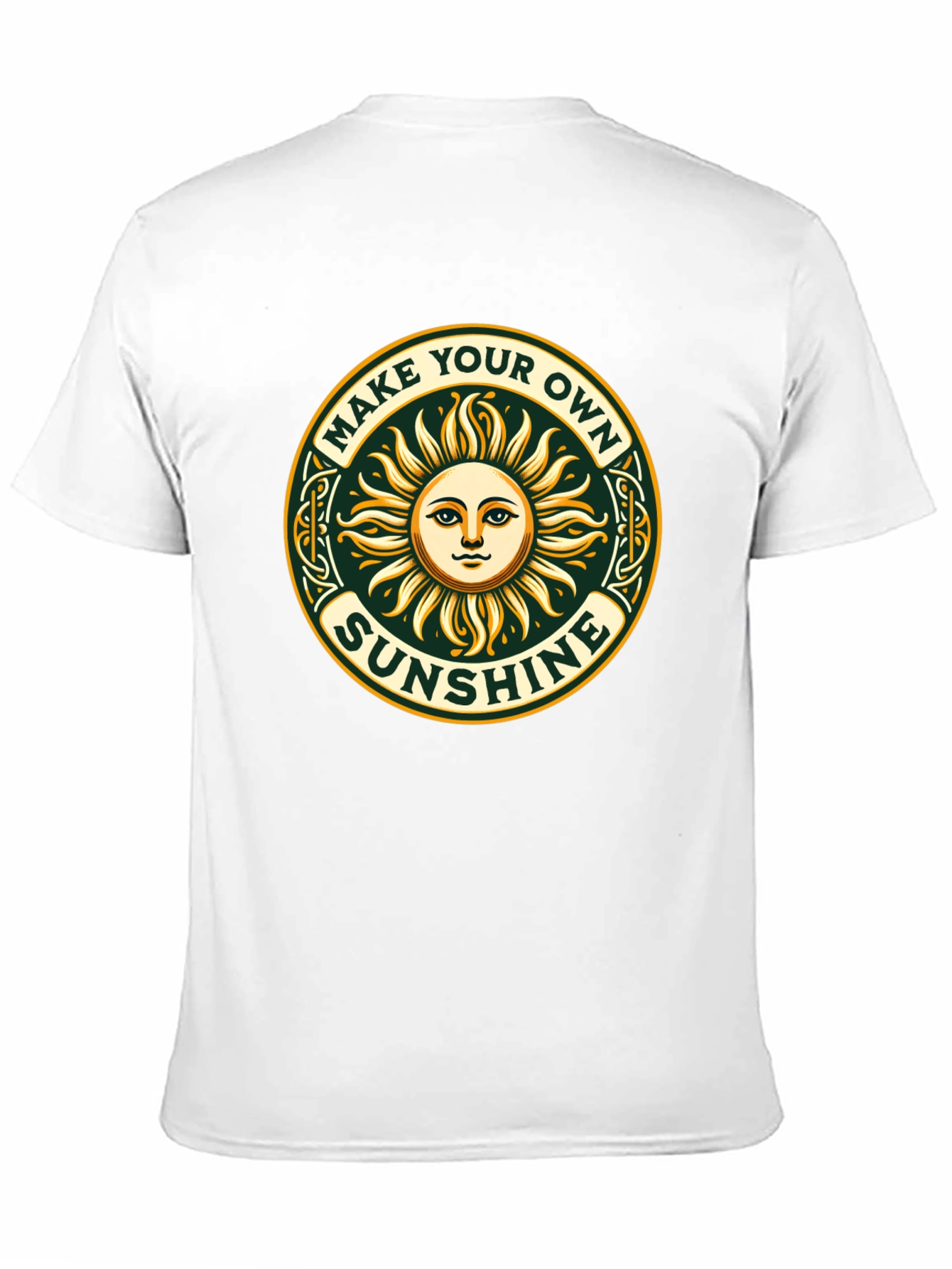 Make Your Own Sunshine Graphic Tee - Black