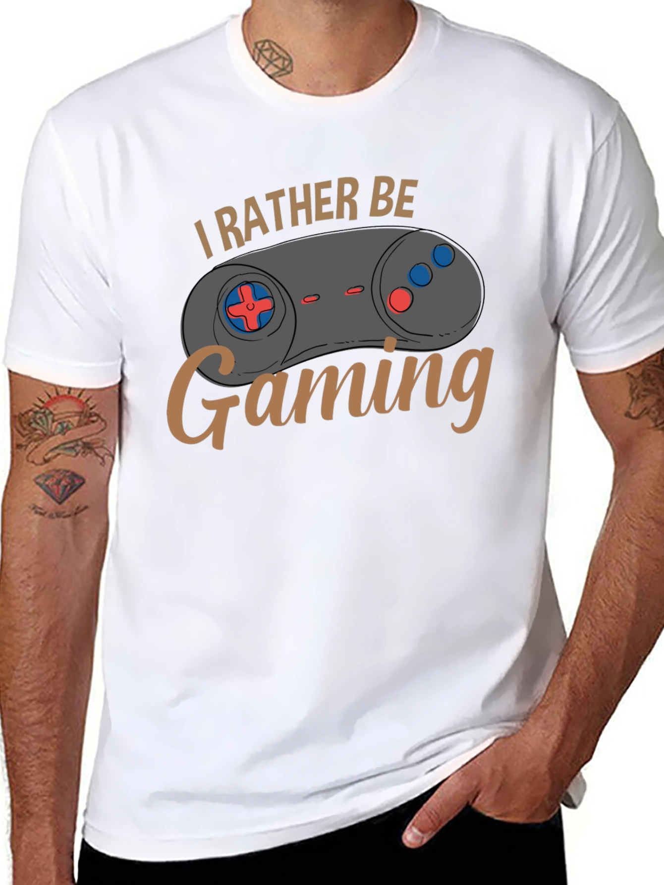 Id Rather Be Gaming T-Shirt