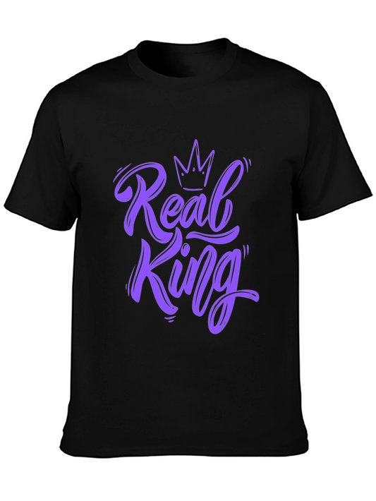 Real King Graphic Print T-Shirt