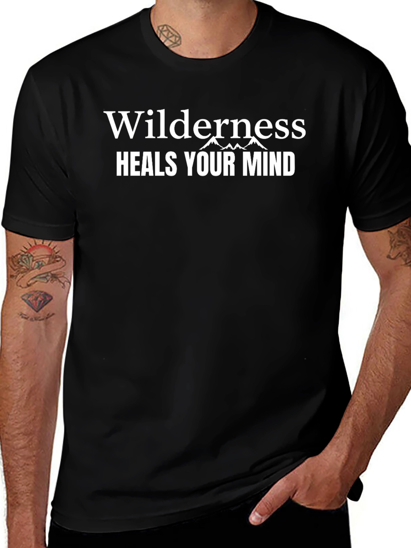 Wilderness Heals Your Mind Graphic T-Shirt