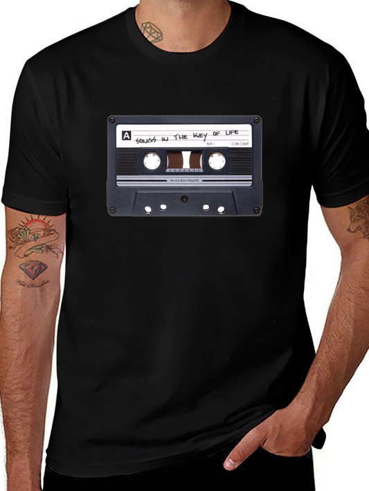 Songs in the Key of Life Cassette Tape Graphic T-Shirt