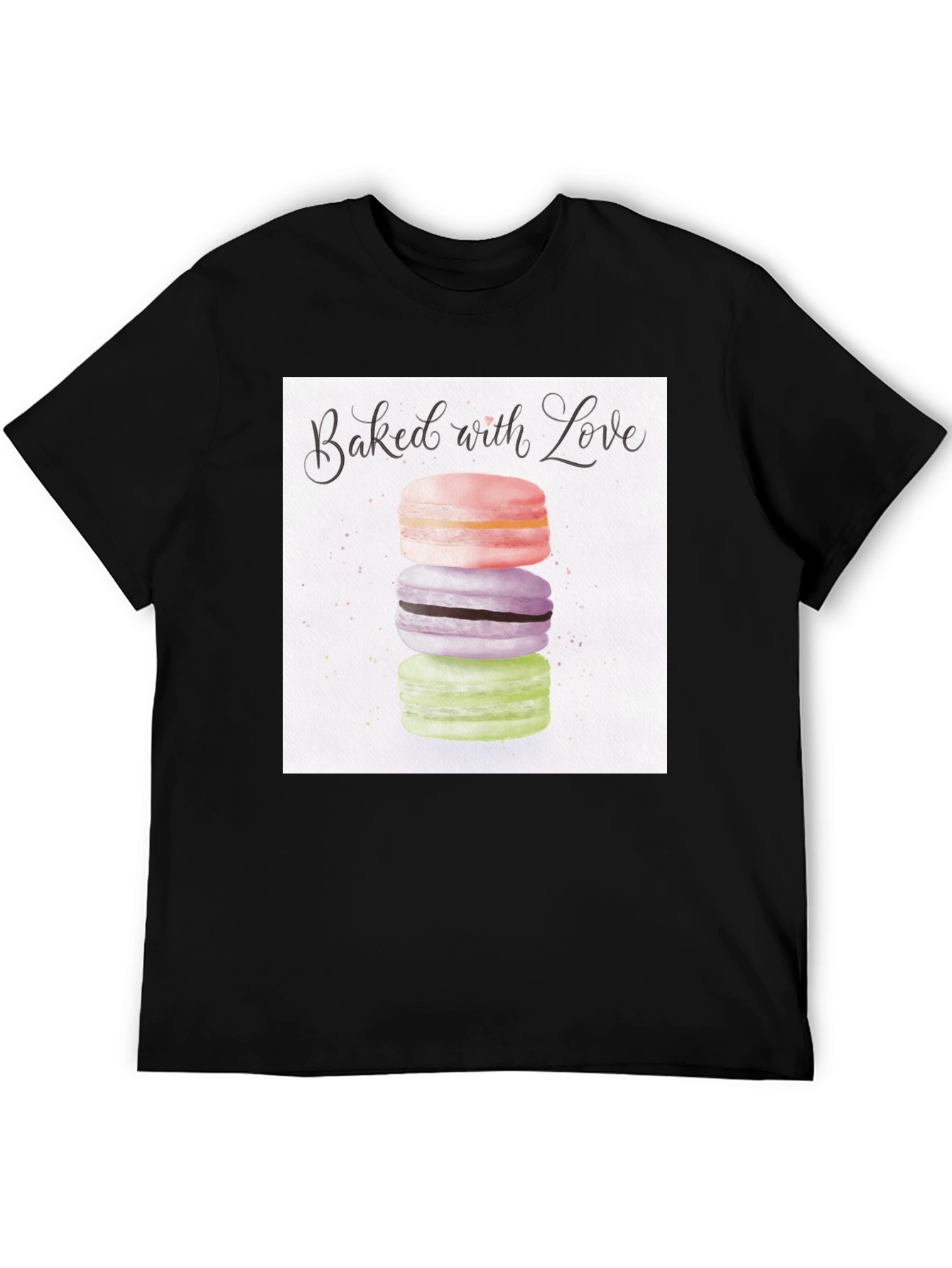 Baked With Love Macarons T-Shirt