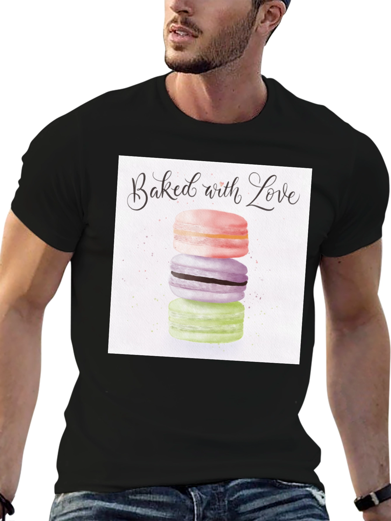Baked With Love Macarons T-Shirt