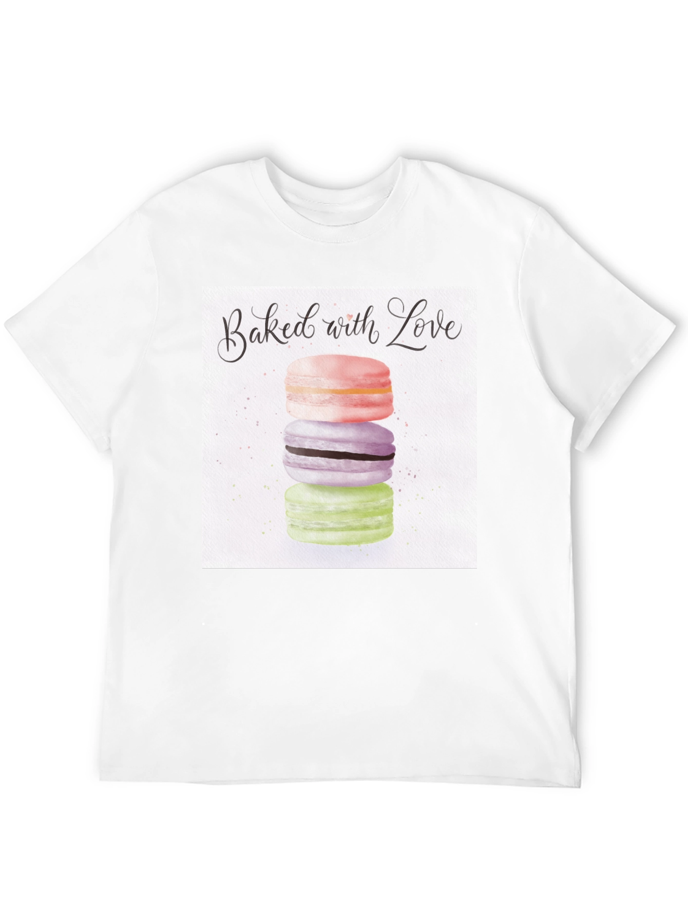 Baked With Love Macarons T-Shirt