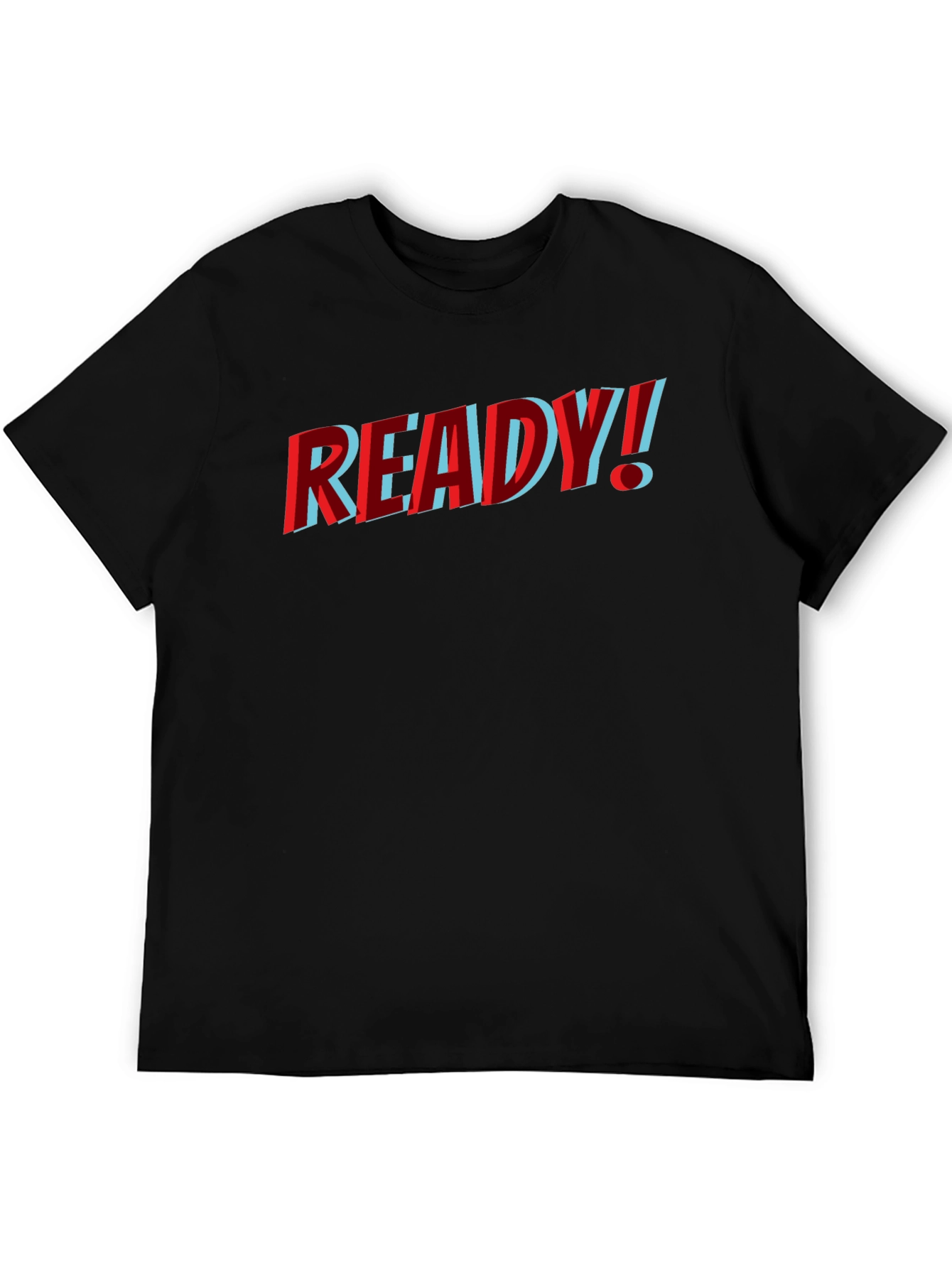Ready! T-Shirt - Bold Graphic Tee