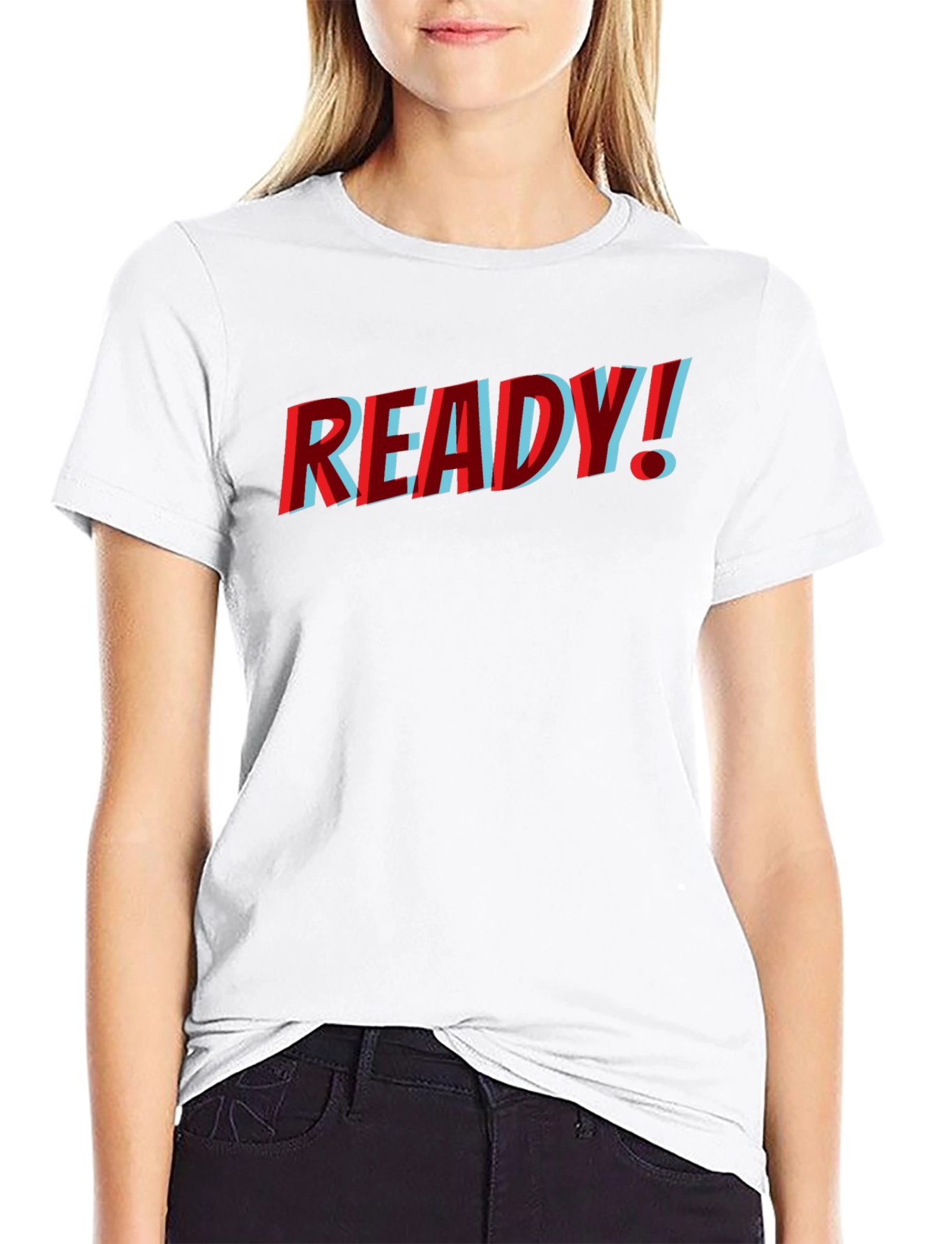 Ready! T-Shirt - Bold Graphic Tee