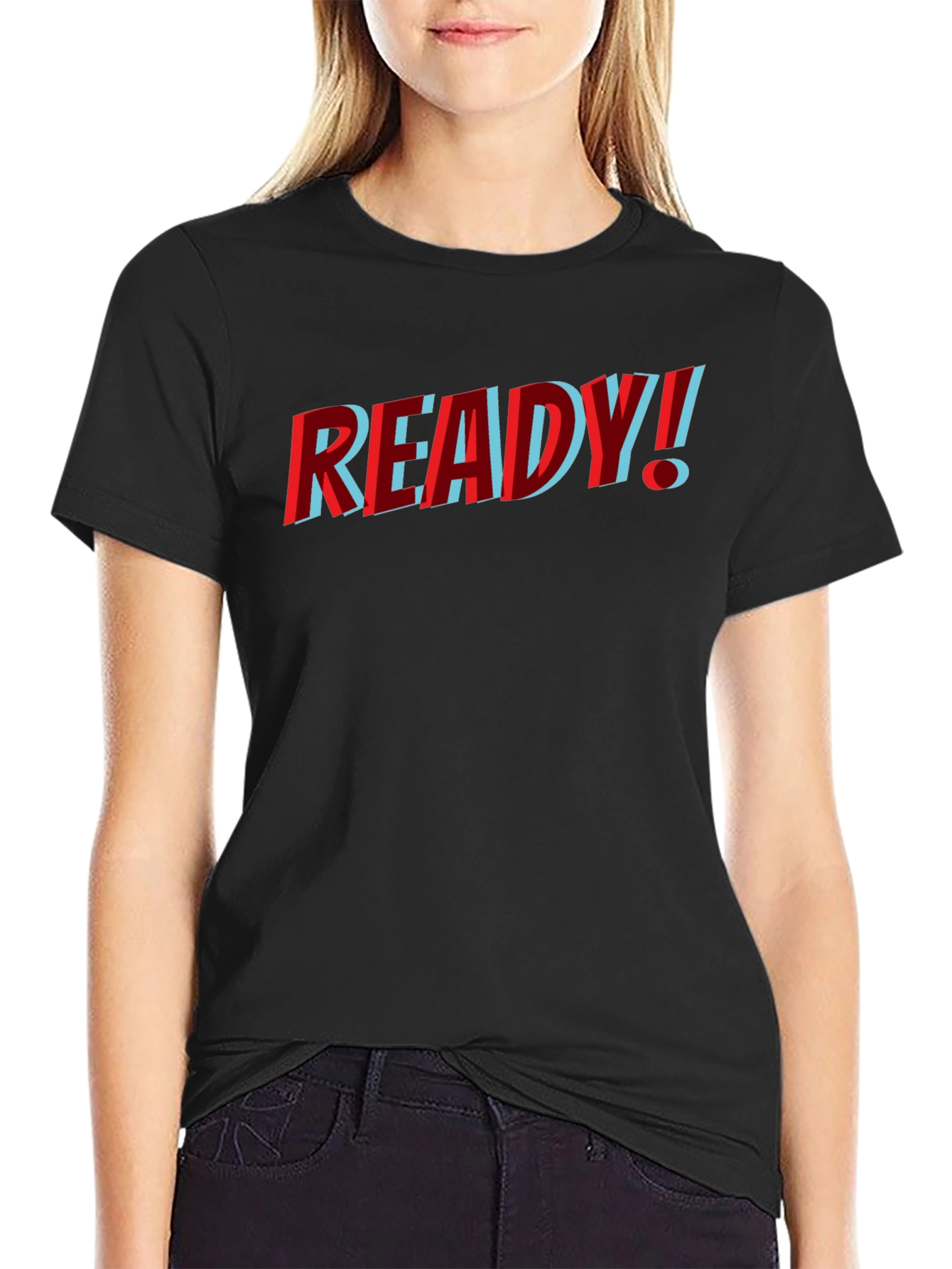 Ready! T-Shirt - Bold Graphic Tee
