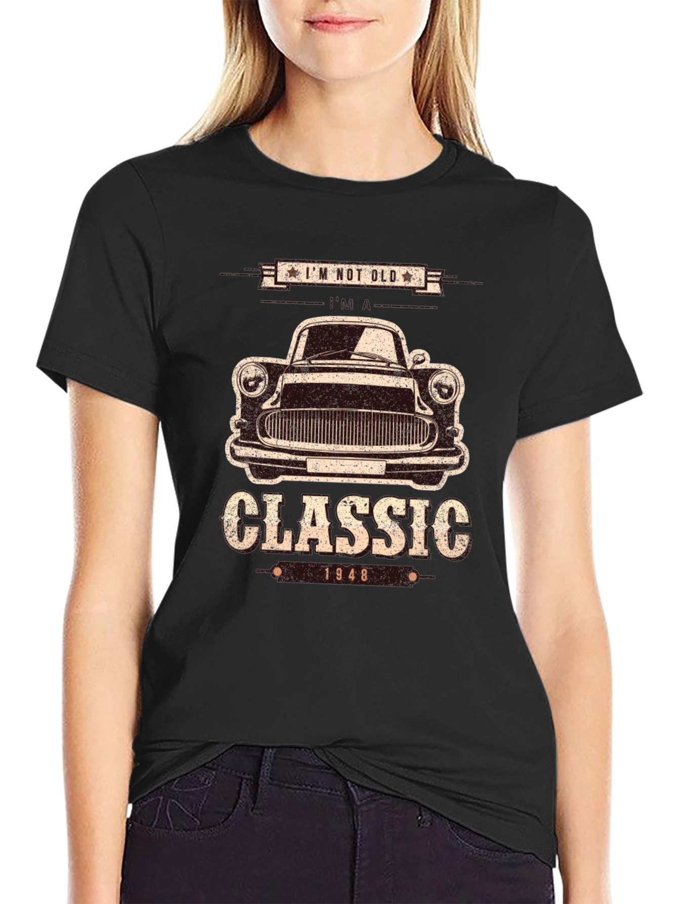 Classic 1948 Car Graphic T-Shirt