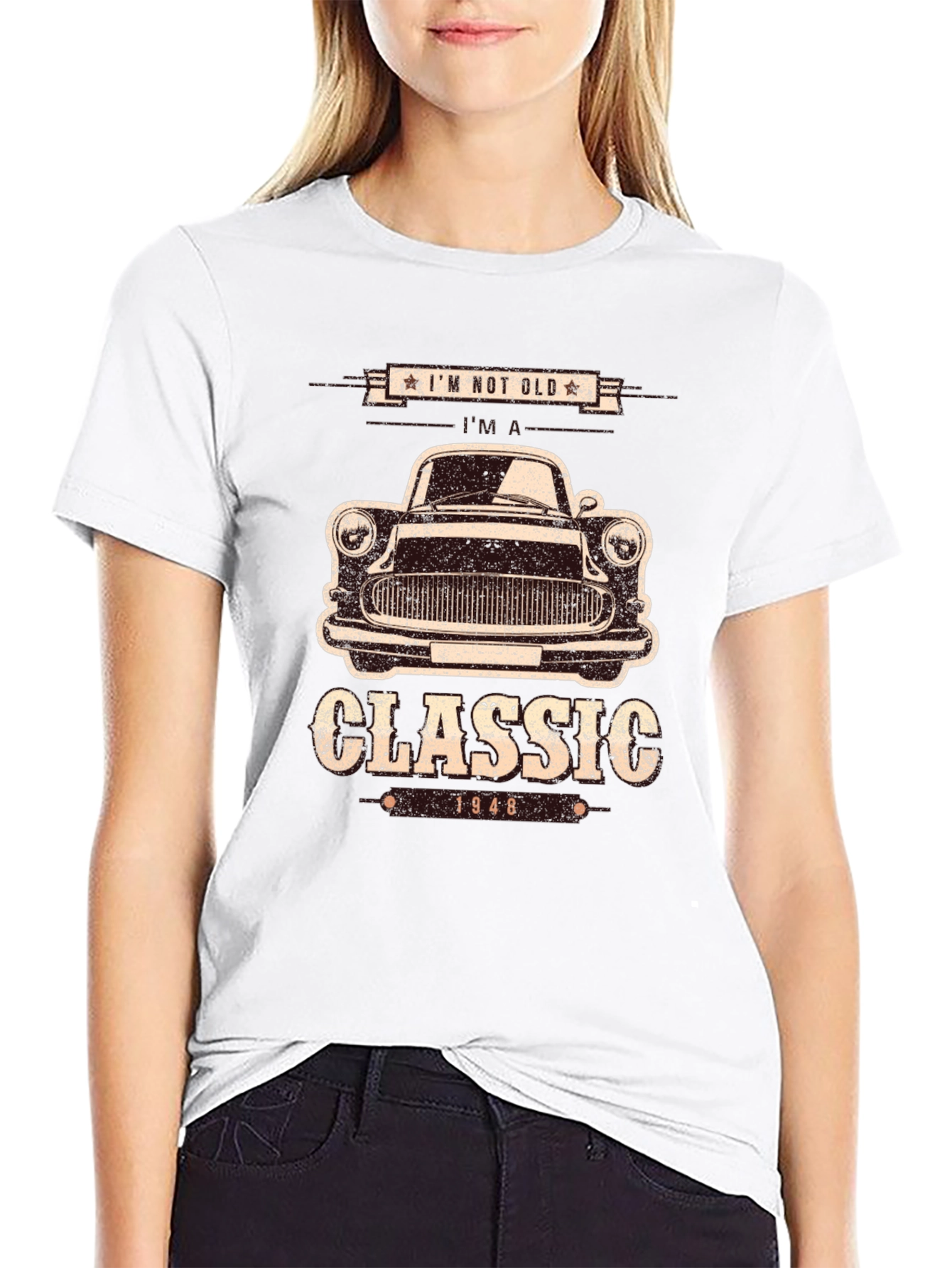 Classic 1948 Car Graphic T-Shirt