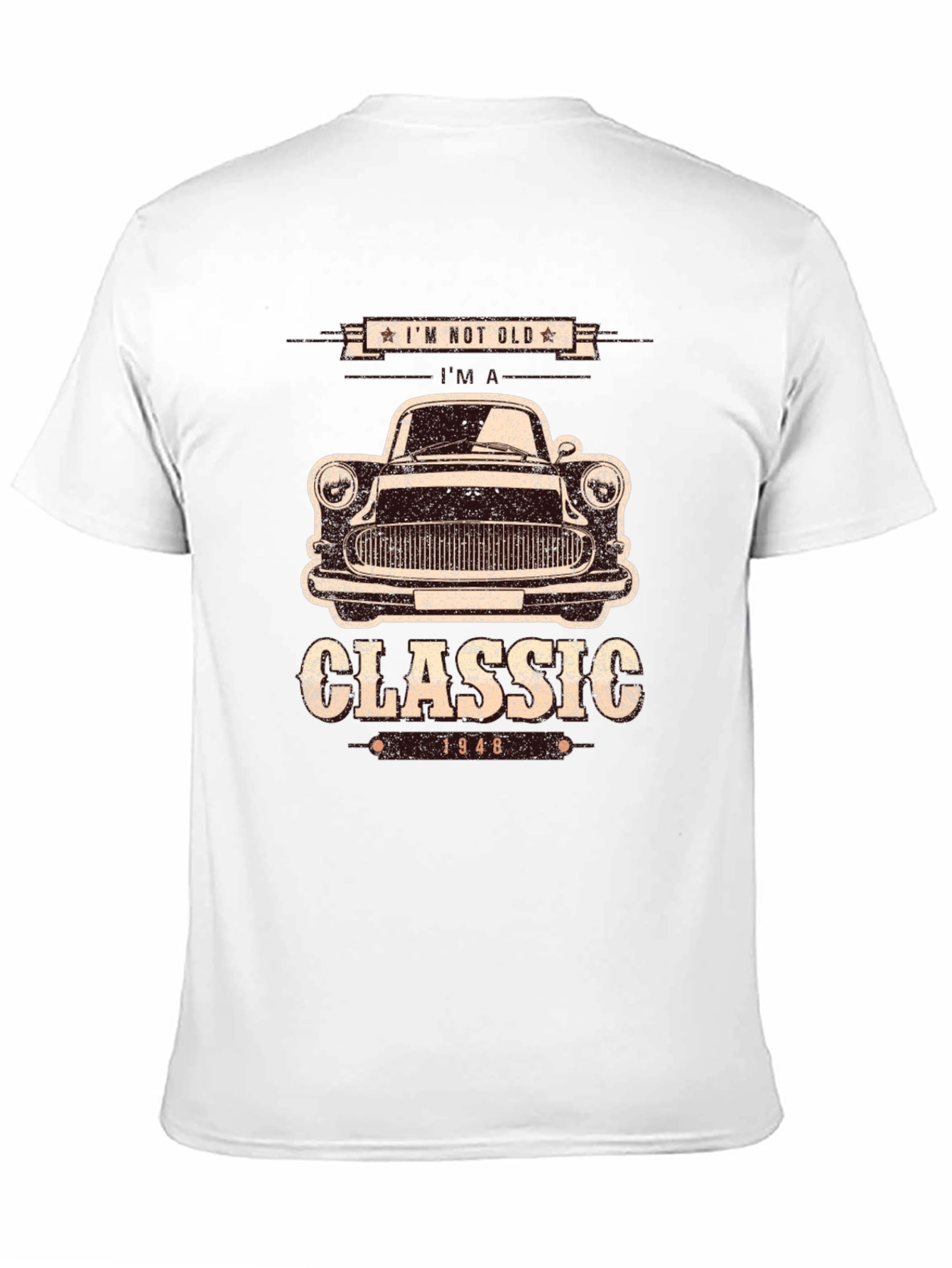 Classic 1948 Car Graphic T-Shirt