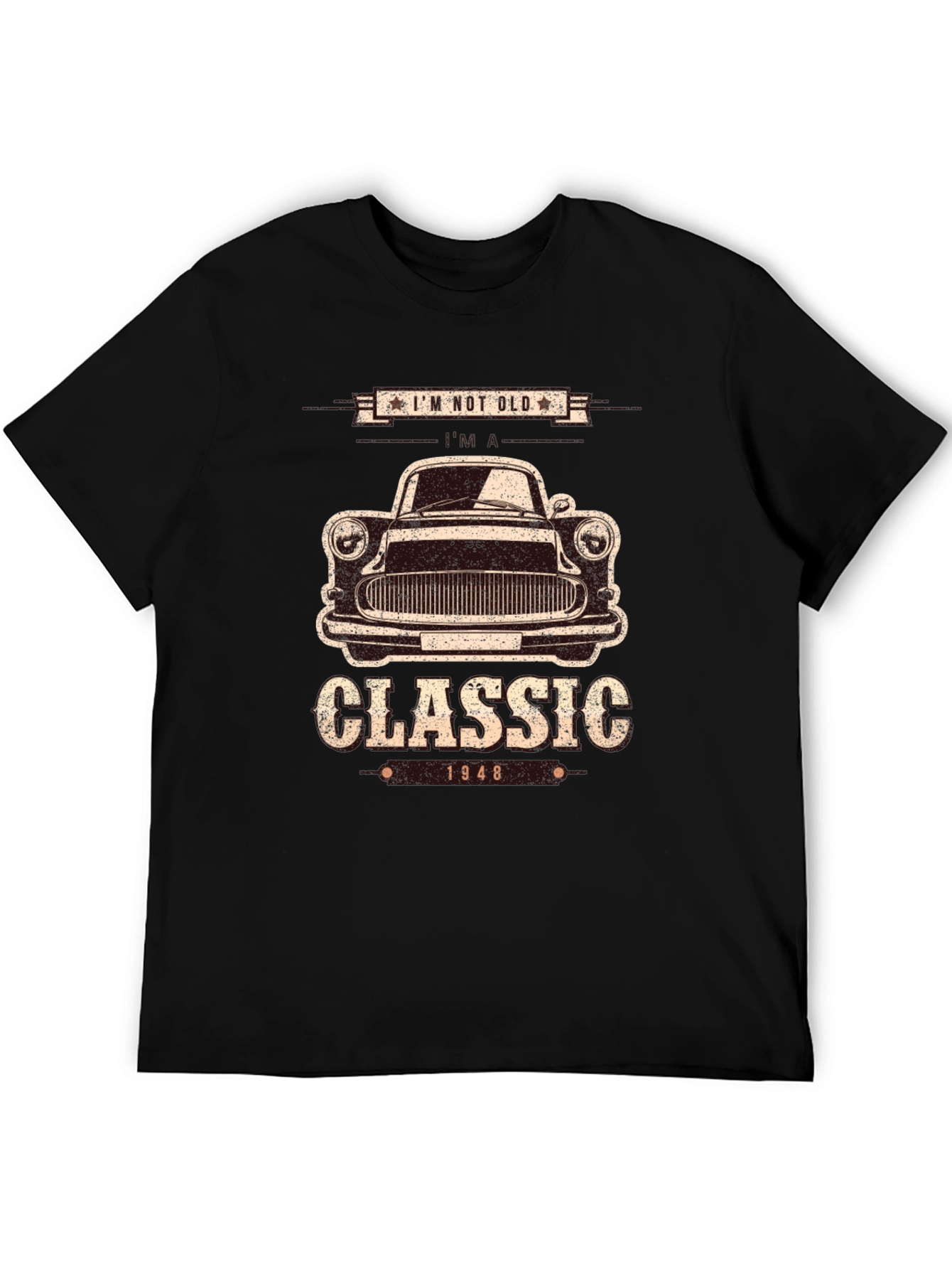 Classic 1948 Car Graphic T-Shirt