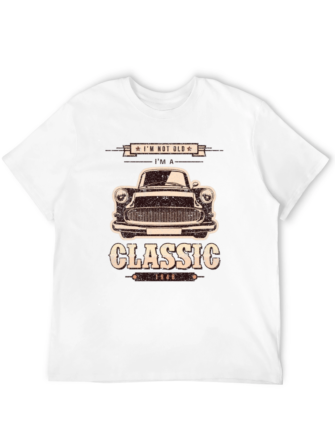 Classic 1948 Car Graphic T-Shirt