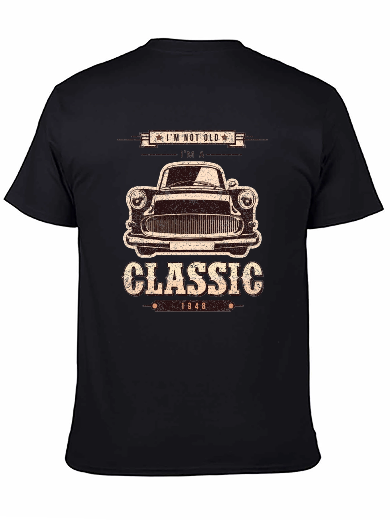 Classic 1948 Car Graphic T-Shirt