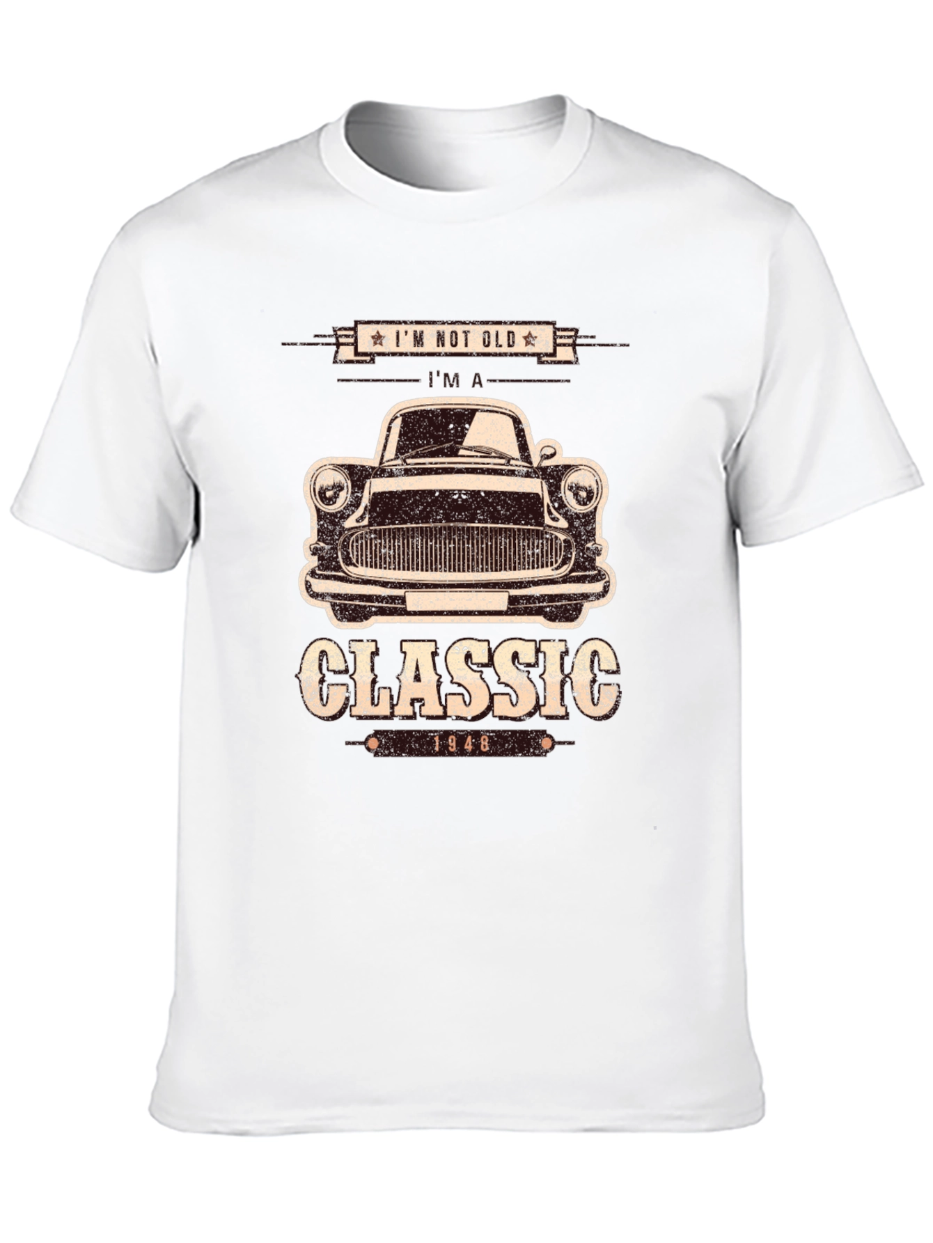 Classic 1948 Car Graphic T-Shirt