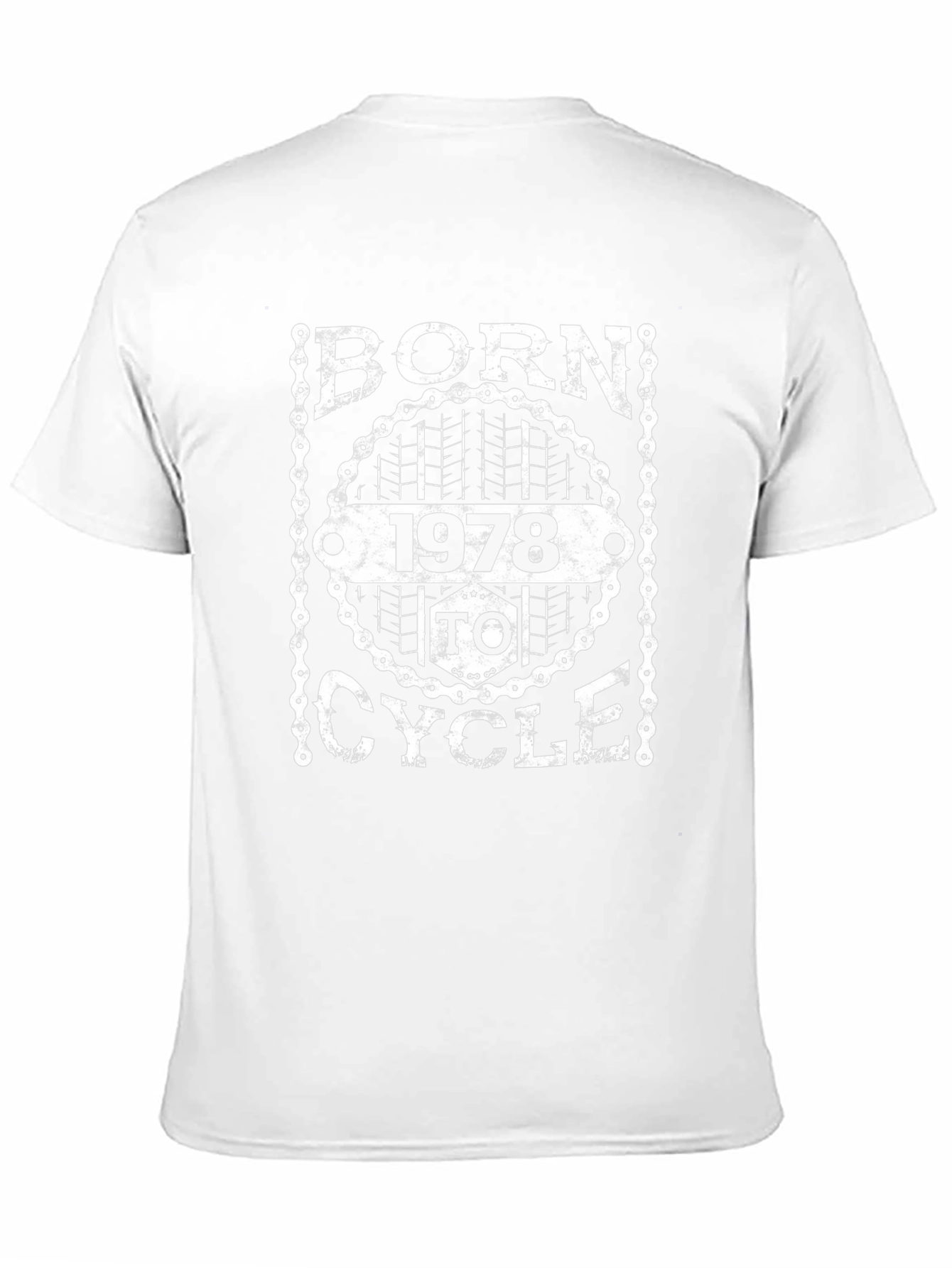 Born 1978 to Cycle Black T-Shirt