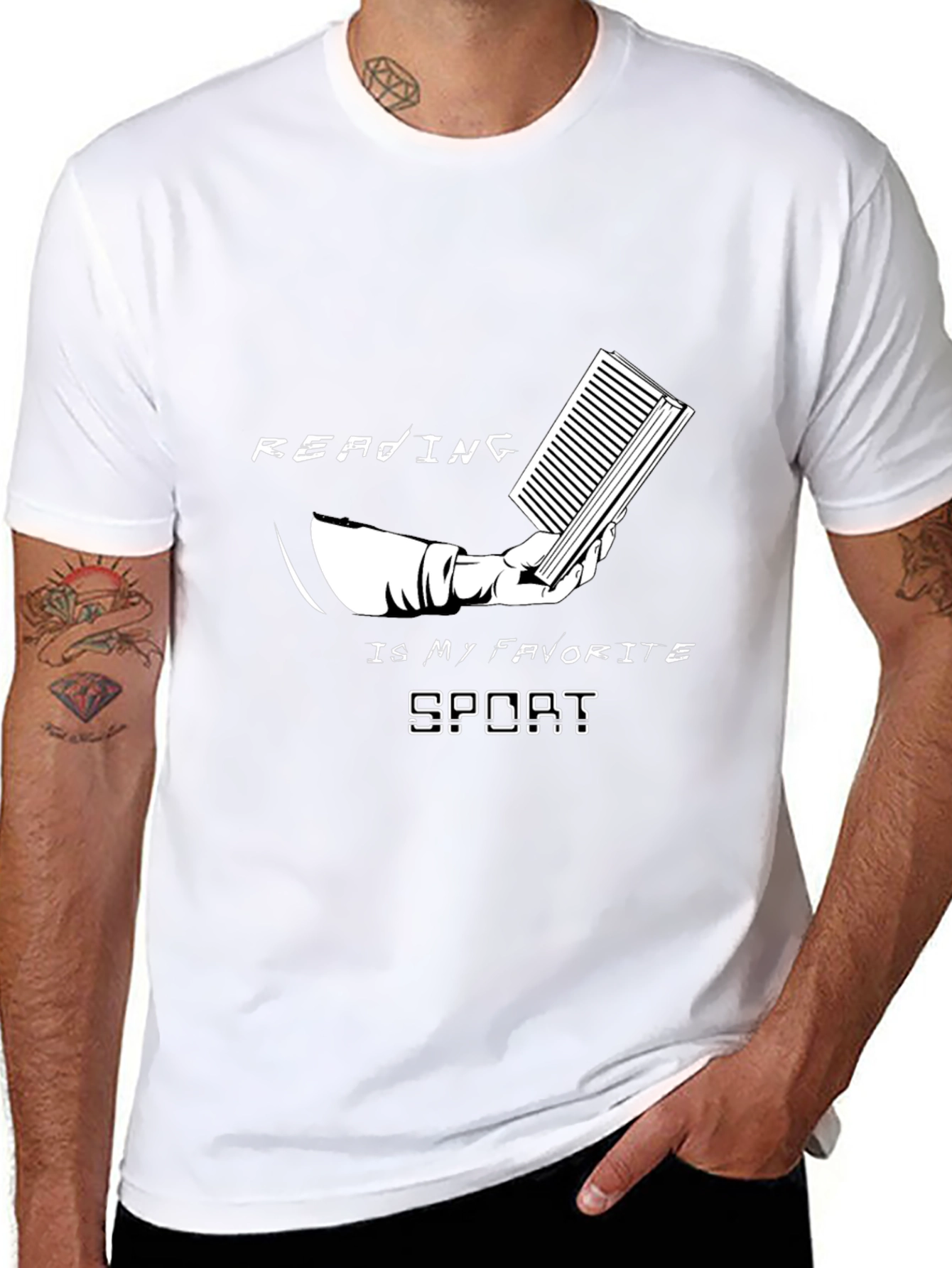 Reading is My Favorite Sport T-Shirt